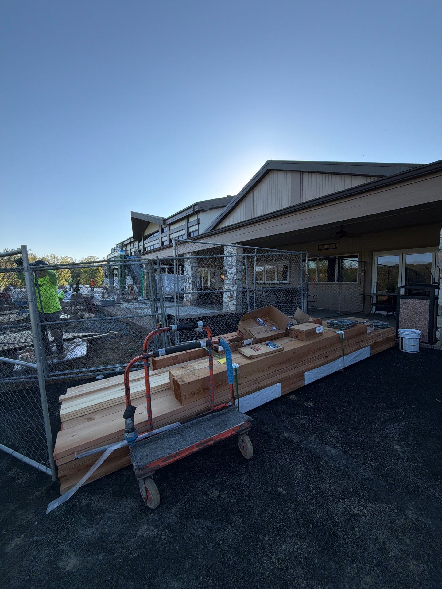 Custom Timber Pergola and Polycarbonate Roof Installation in Canonsburg by Cousins Roofing Siding & Decks