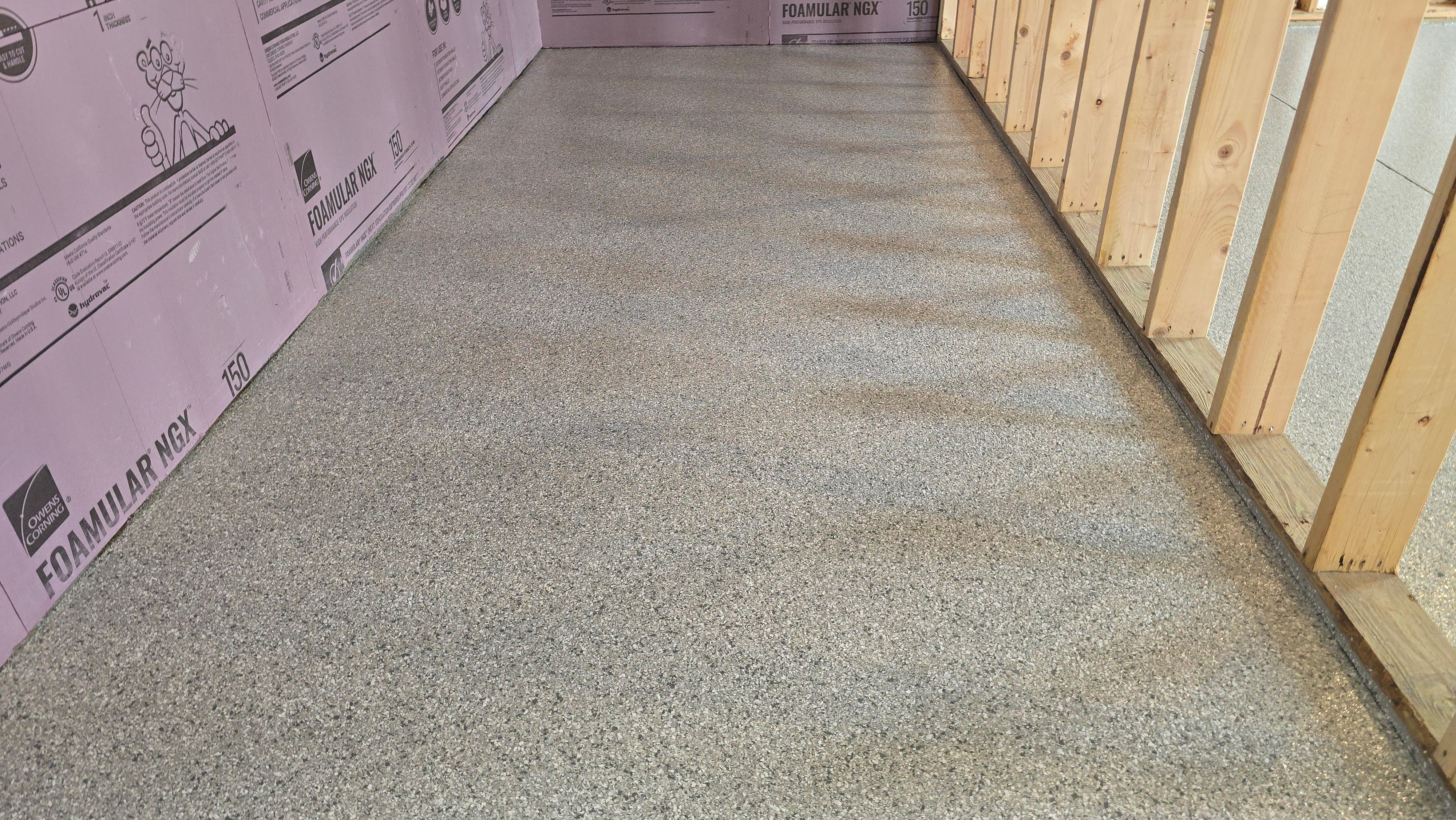 Basement using Rocky Ridge by Elite Floor Solutions