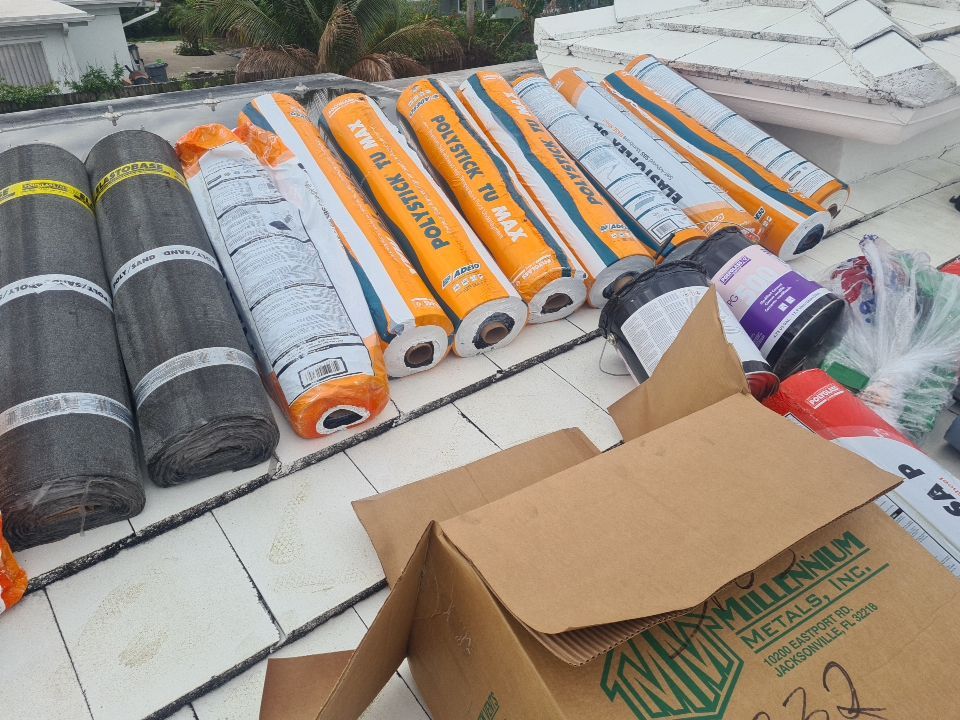 Residential Roofing Installation using 1" Nail strip metal roof by BLUES BROTHERS ROOFING