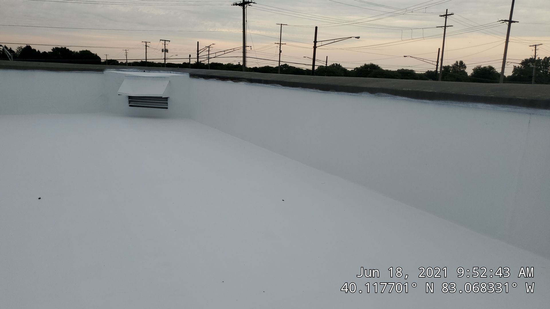 Fabric Reinforced Roof Coating by Gold Star Roofing LLC 