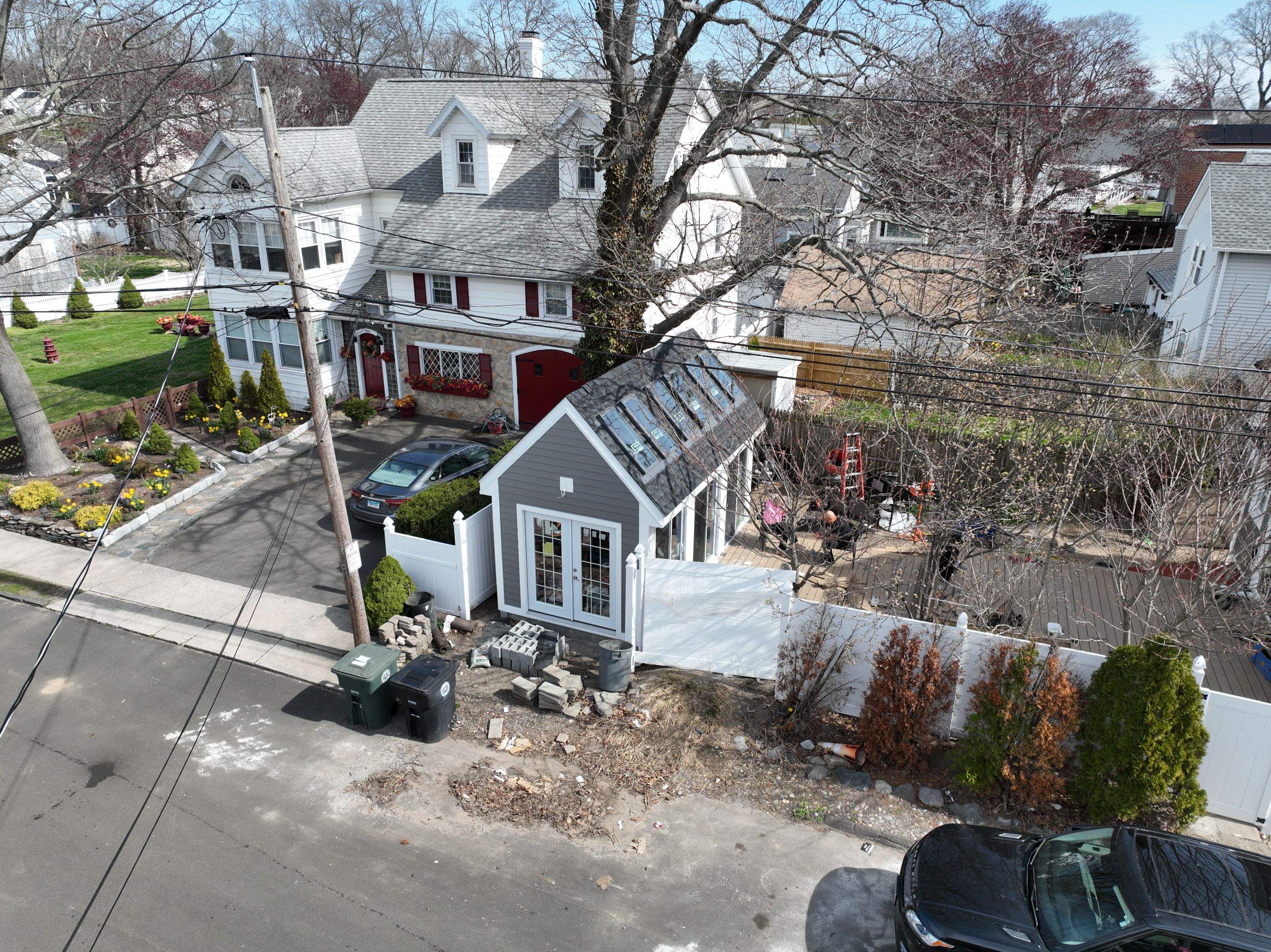 Siding Installation using Hardie Plank Aged Pewter by A Plus Exterior