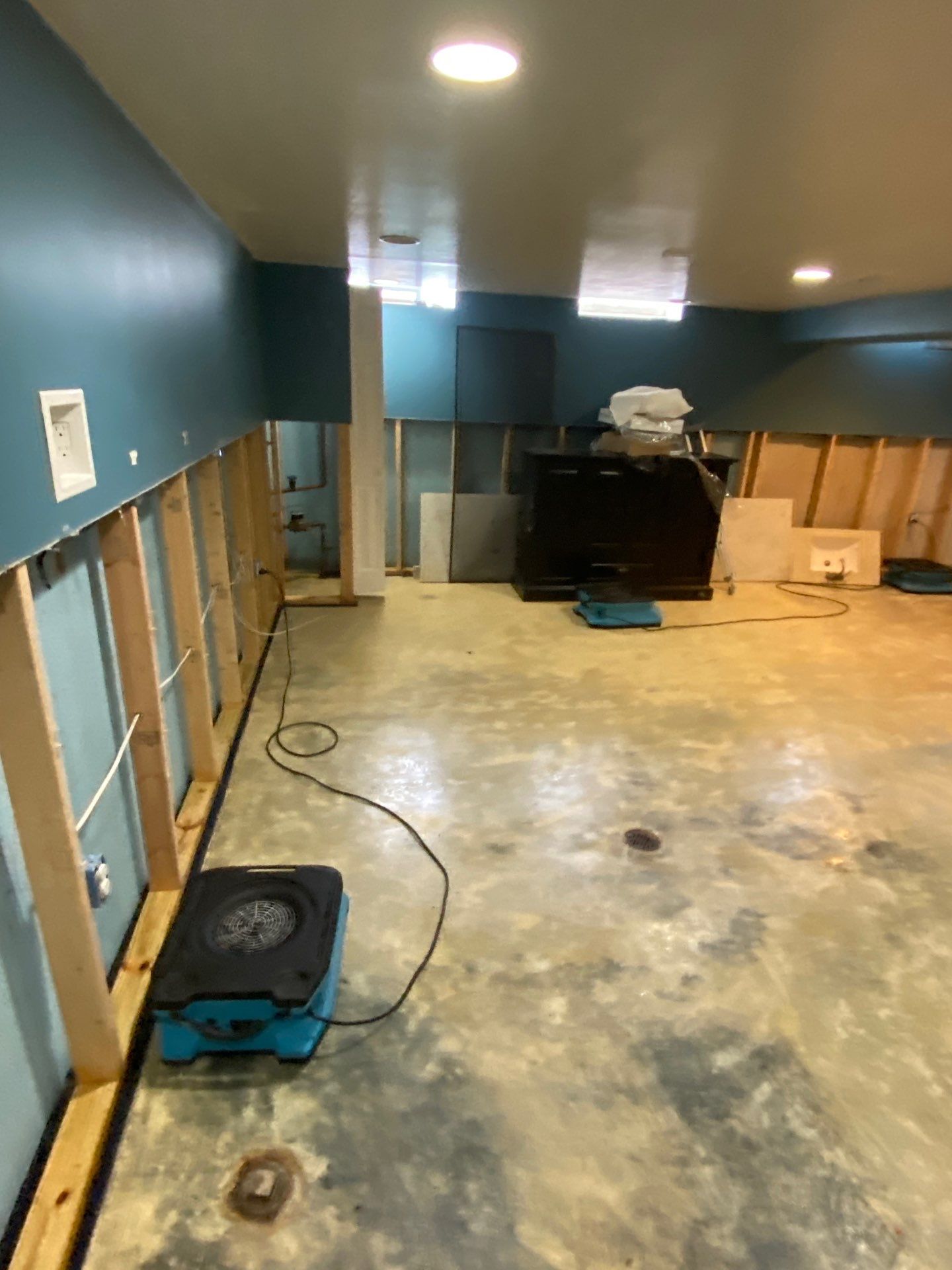 Project in West Bloomfield by EzDry Water Mitigation & Property Restoration