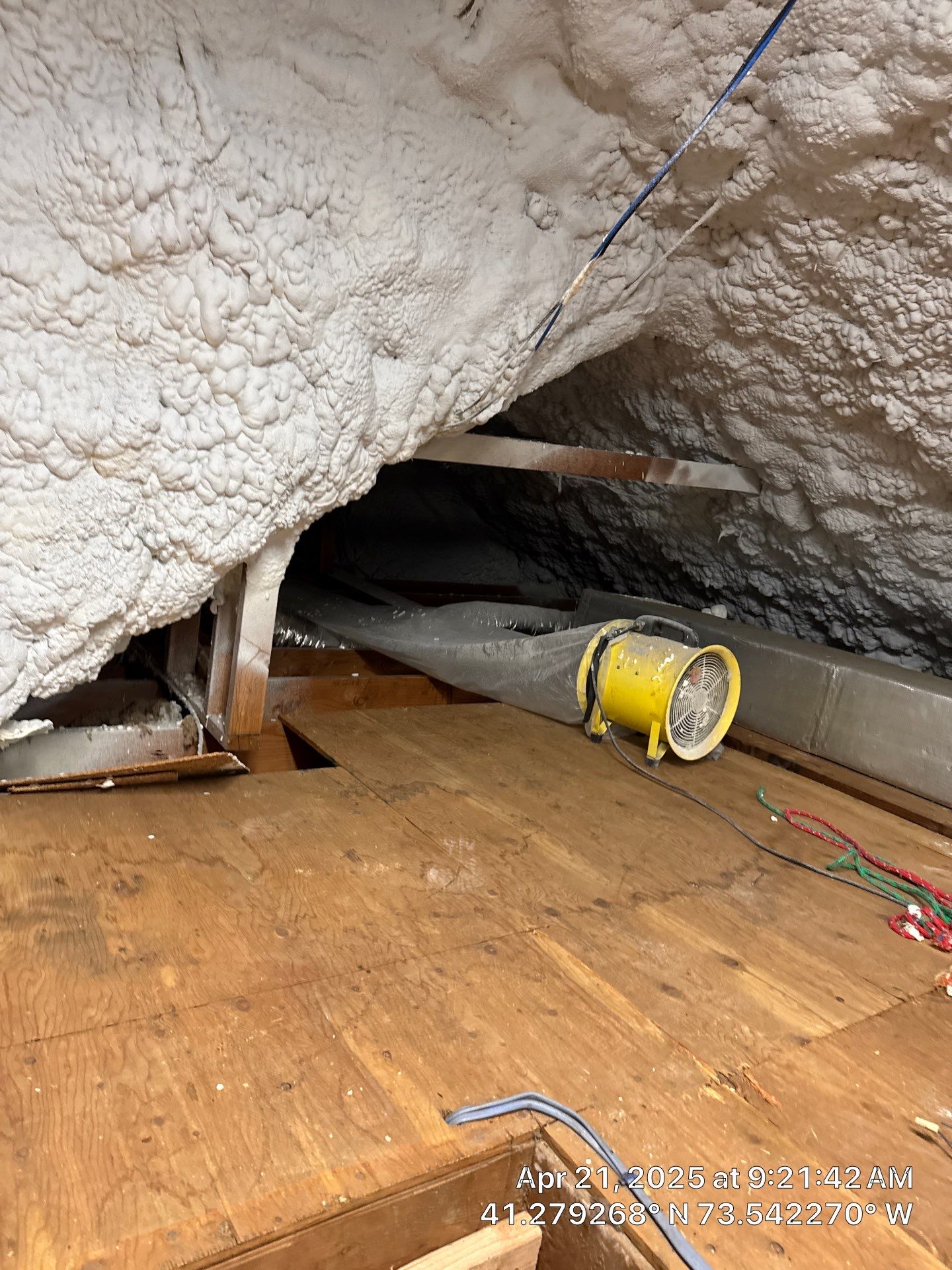 Project in South Salem by Healthy Home Energy & Consulting