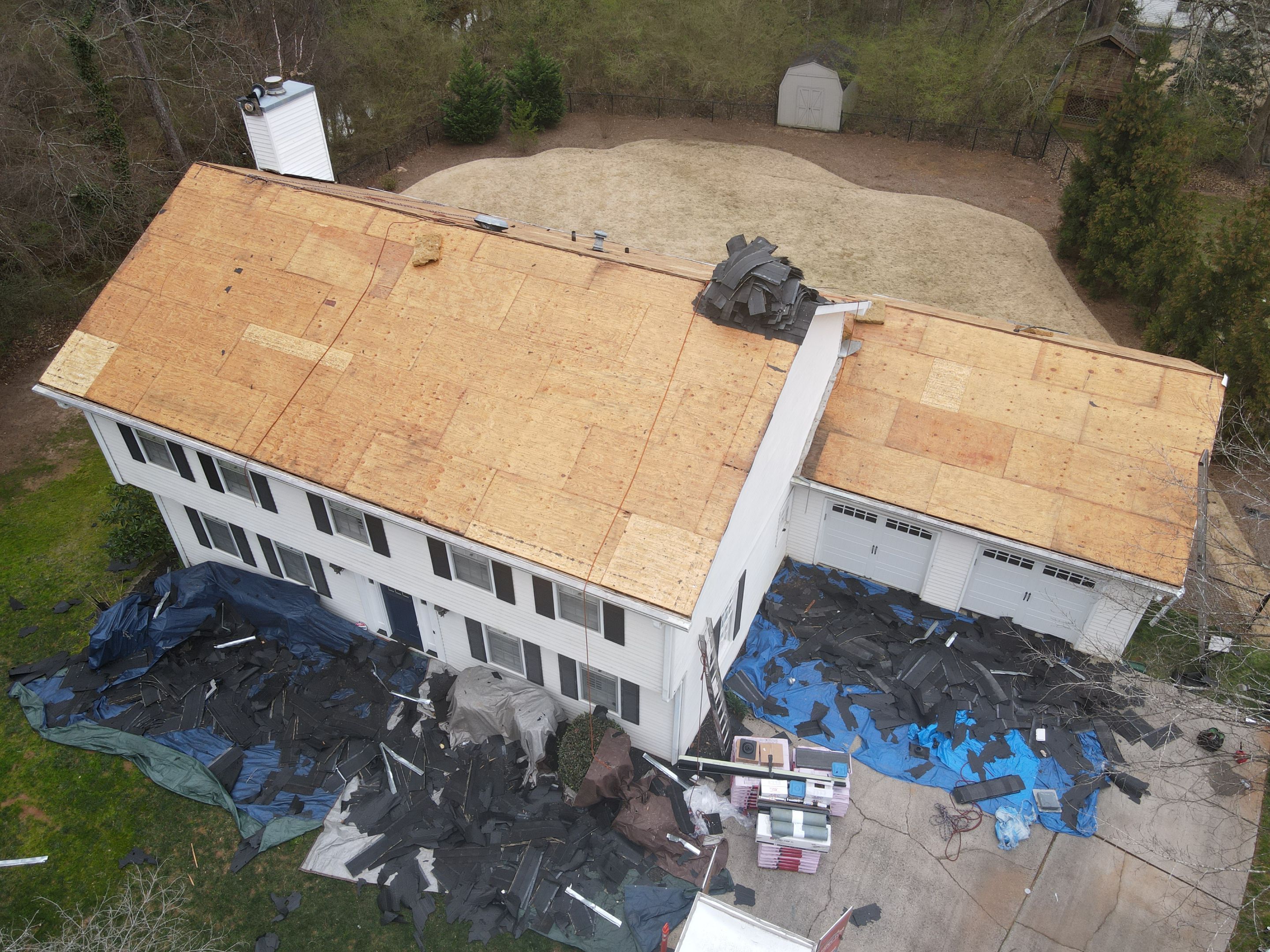 Residential Roofing Installation using Owens Corning by Inspector Roofing and Restoration