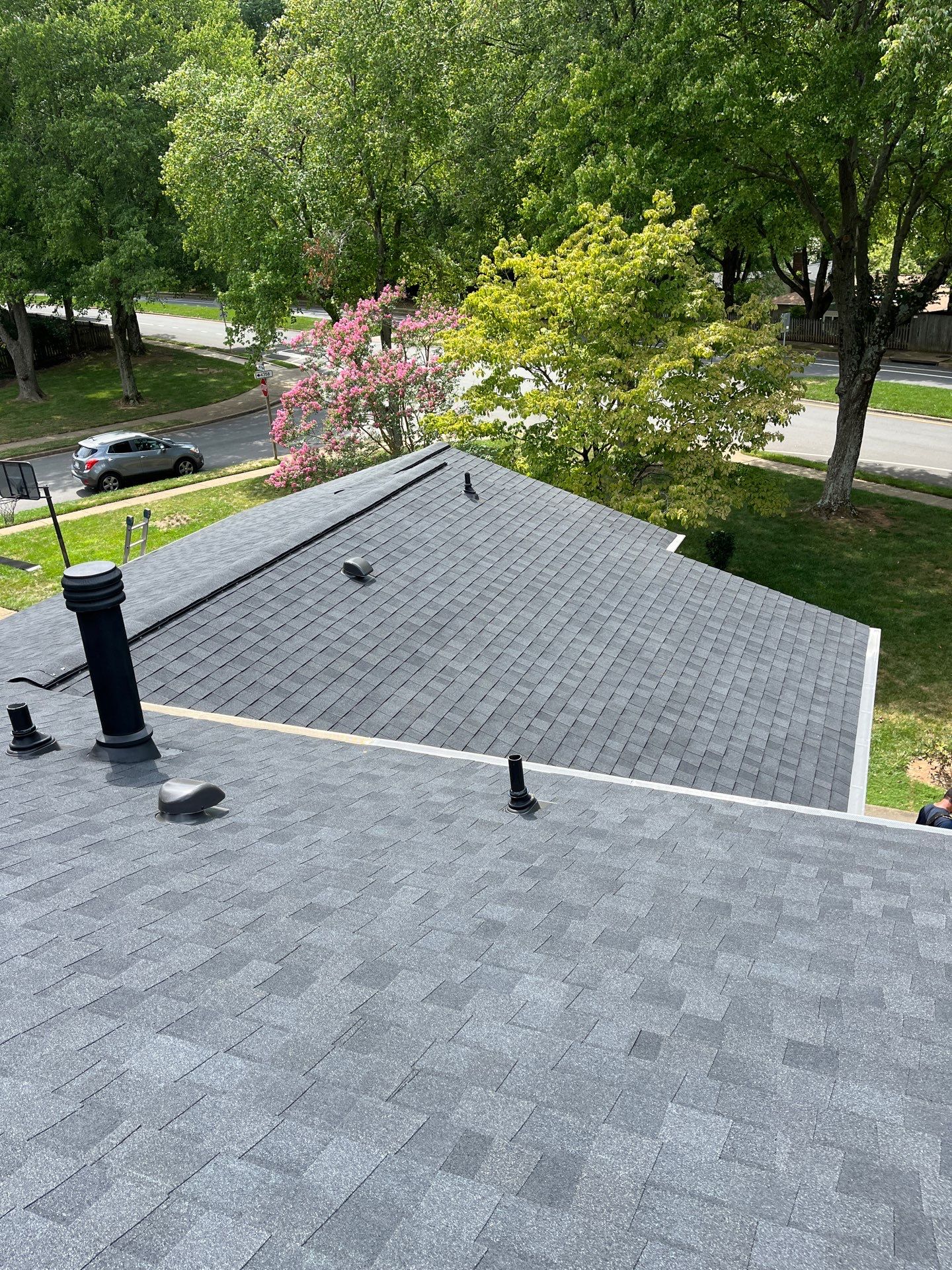 Vienna: Multi-Trade Restoration with CertainTeed Landmark Shingles in Charcoal Black by RM Banning, Inc.