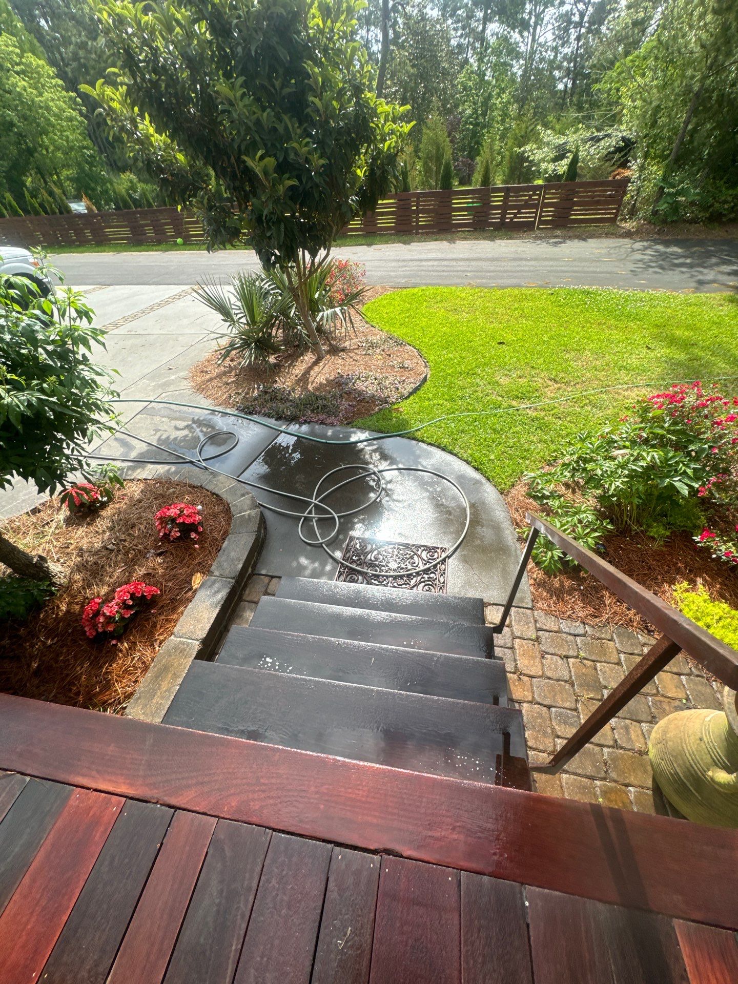 Weathered Deck using Wood Sealant by DuraSeal