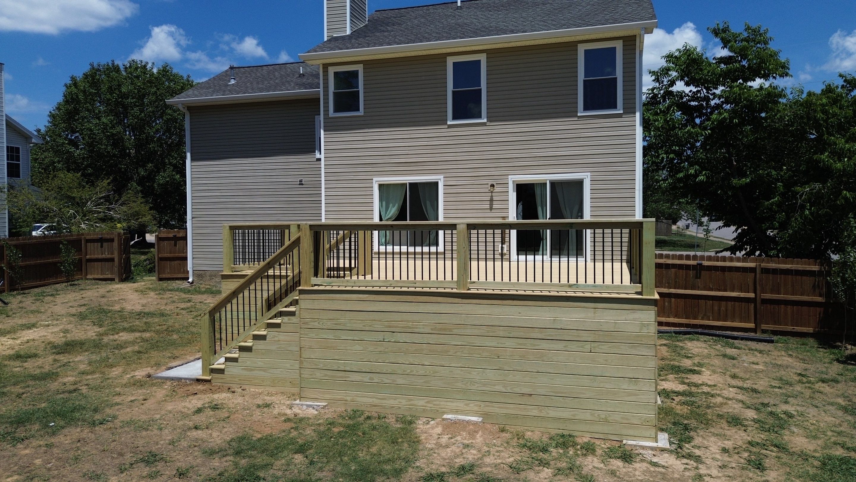 Deck Build in Hermitage by Music City Improvements