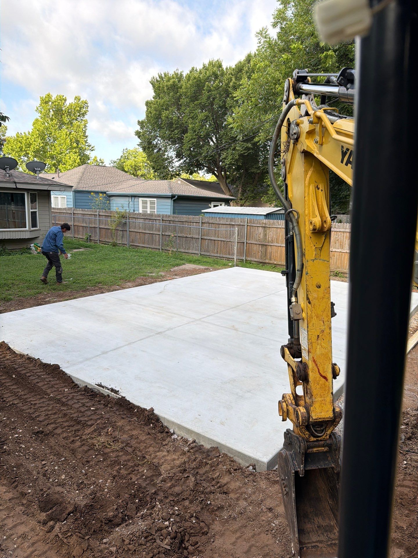 Demo , Concrete Pad, And Cedar Fence by Clays Services Inc
