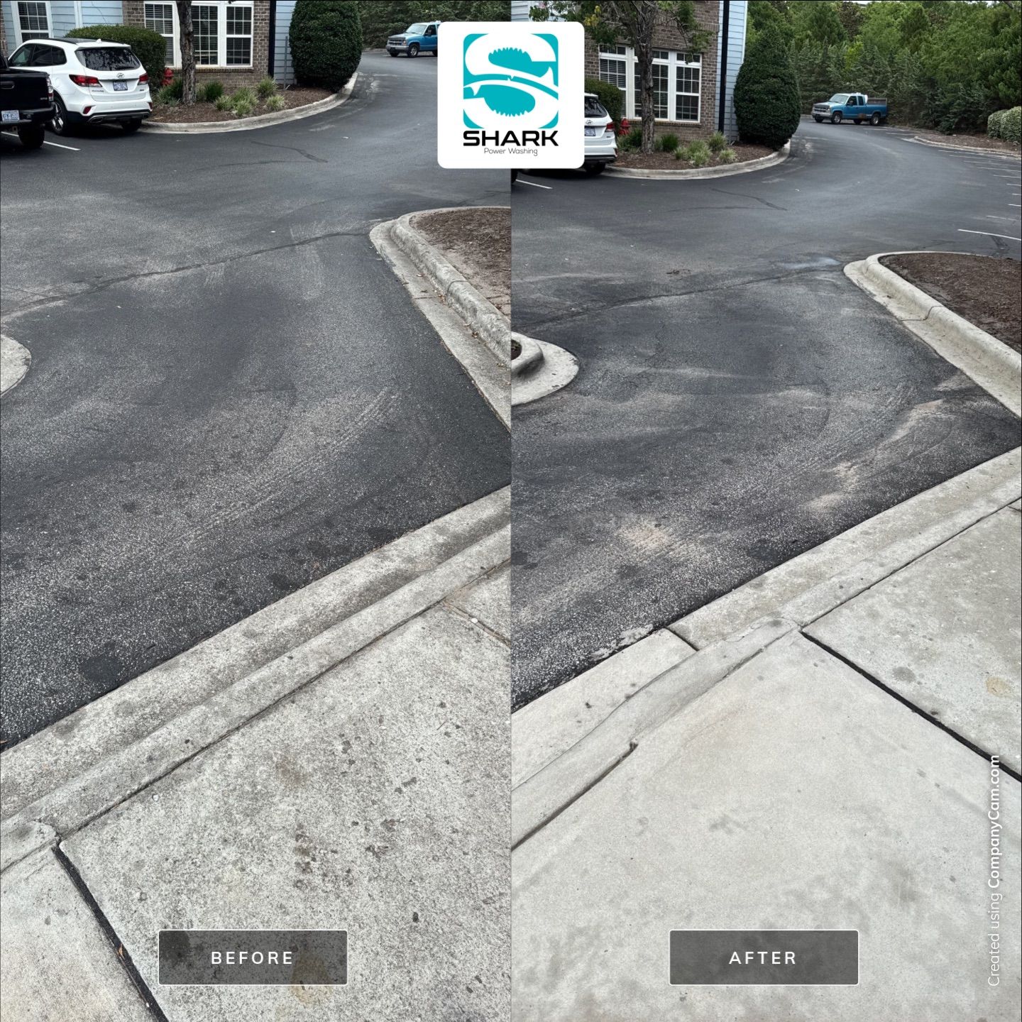 Concrete Cleaning in Wilmington by Shark Power Washing