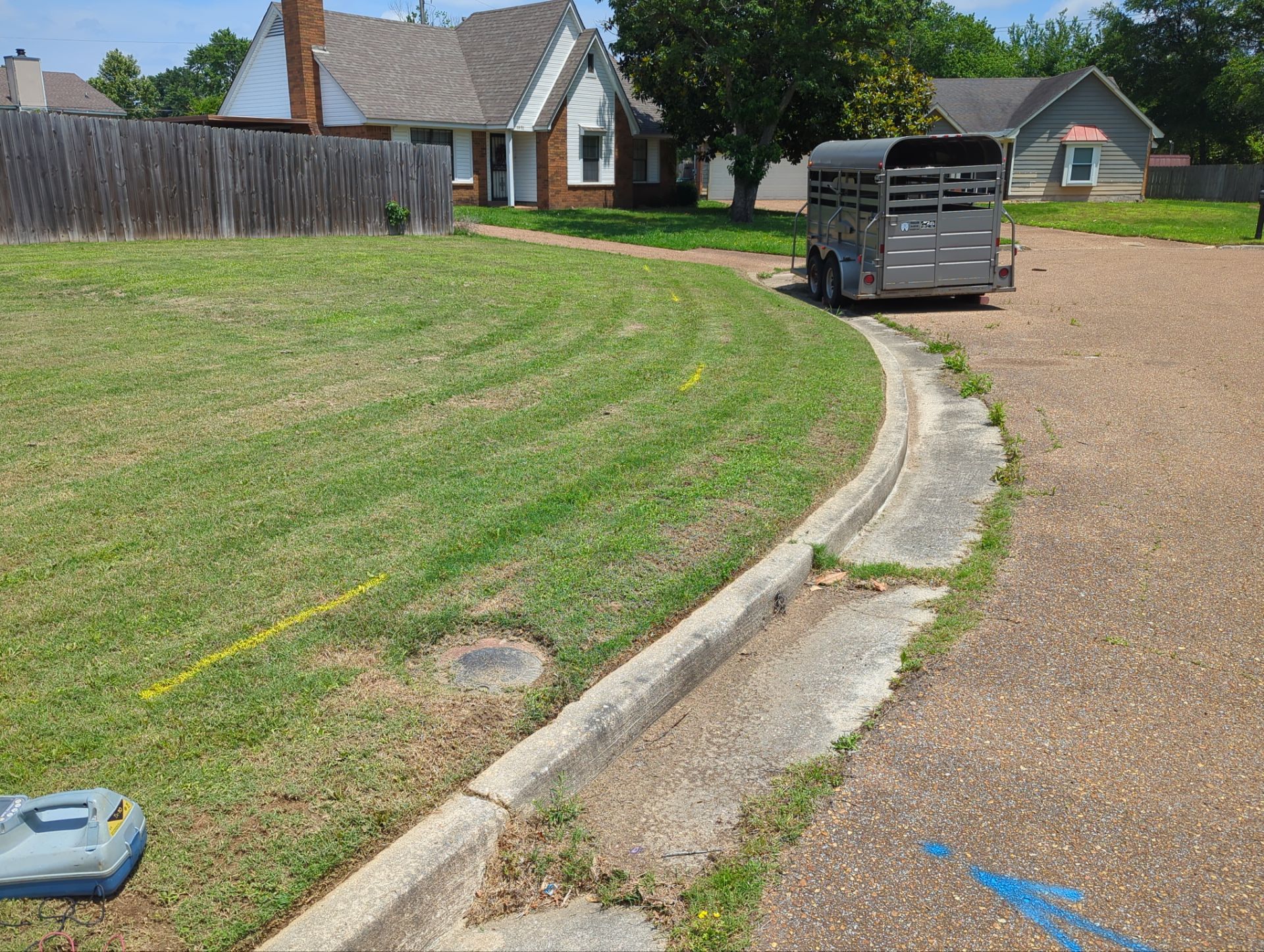 Utility R.O.W Locate for Survey and Design project by Alsip Locating Service, LLC