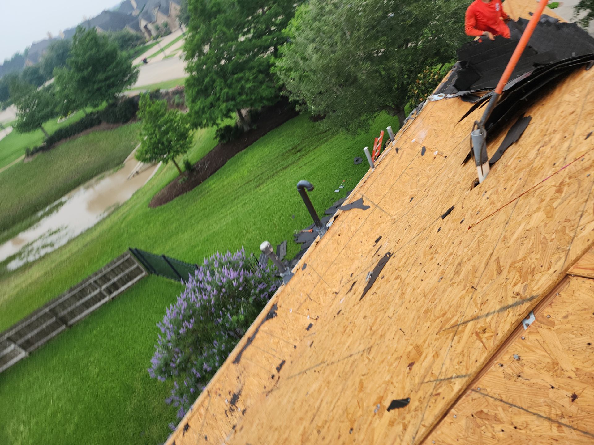 Residential Roofing Installation using Owen's Corning Duration (Lifetime) Shingles by Roof Repair Company