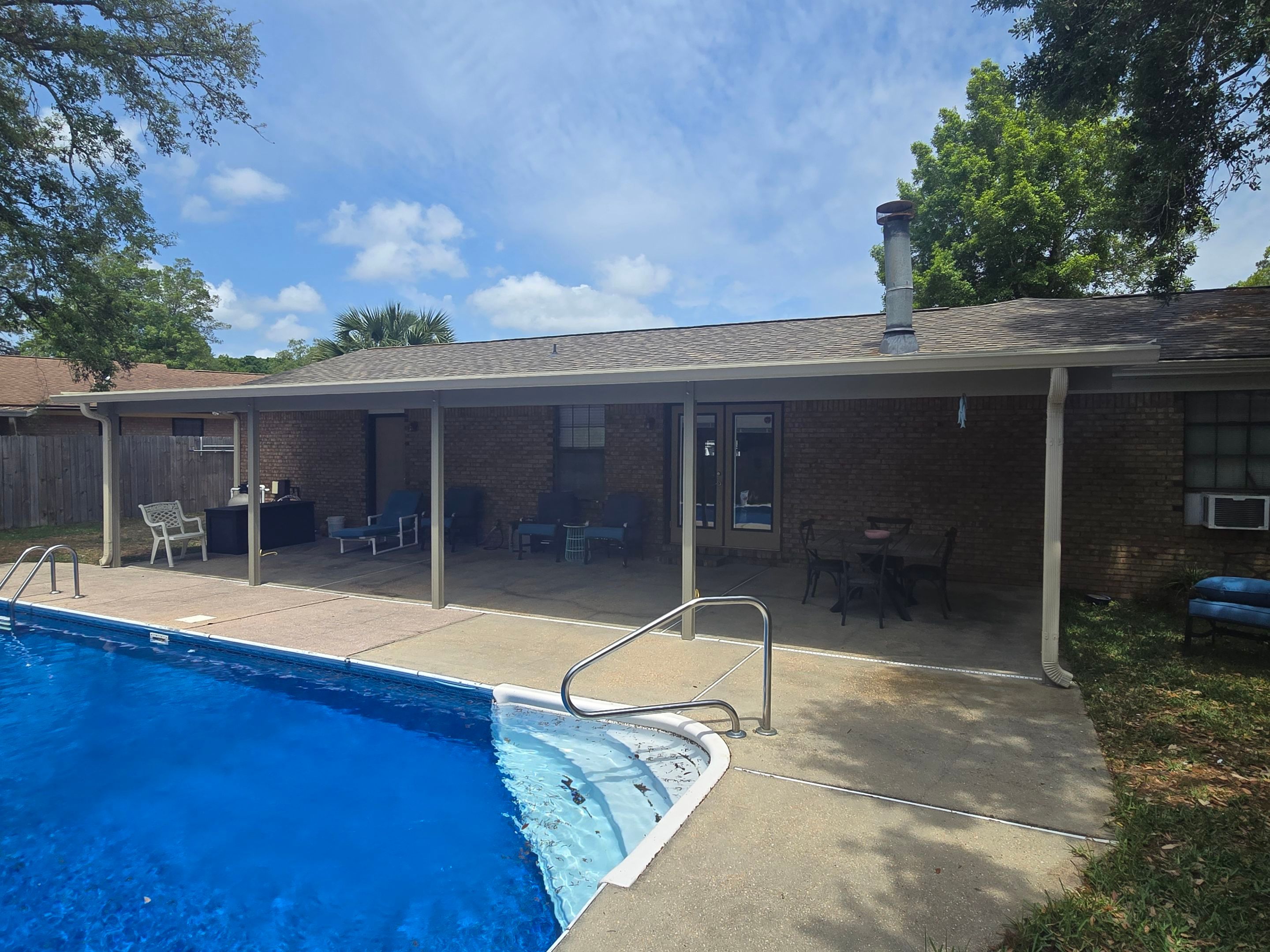 Poolside Patio Cover by Titan Sunrooms