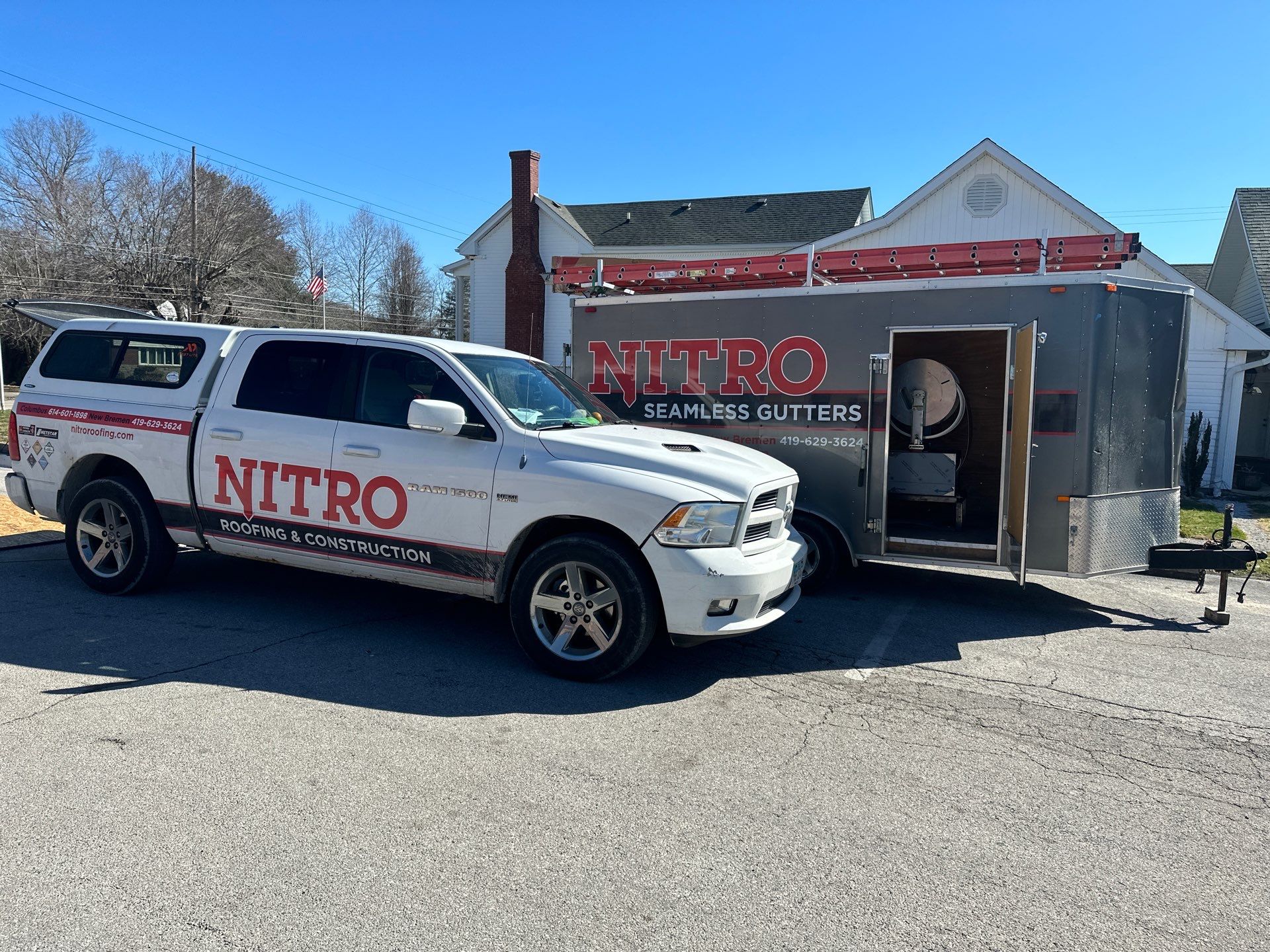 Residential Roofing Installation using GAF Timberline HDZ Charcoal by Nitro Roofing and Construction