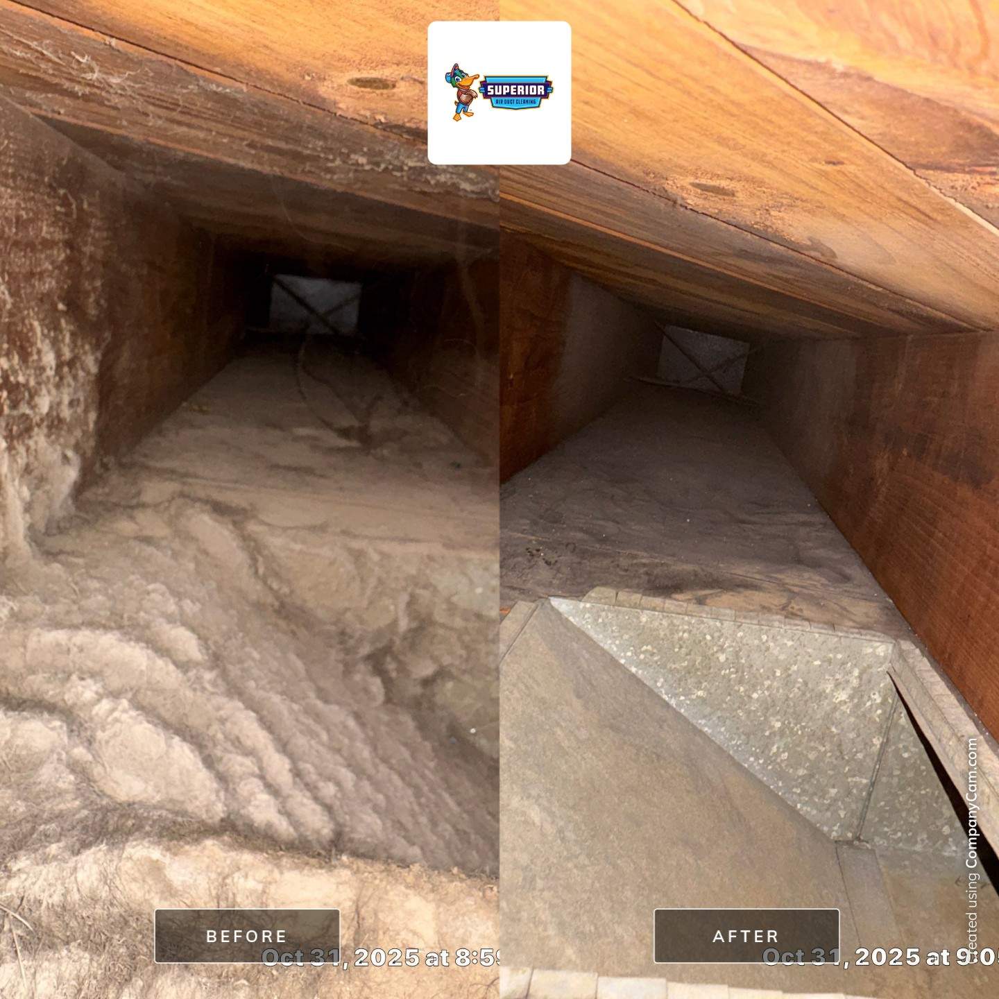 Air Duct Cleaning With a Vacuum Truck in New Castle, PA by Superior Air Duct Cleaning