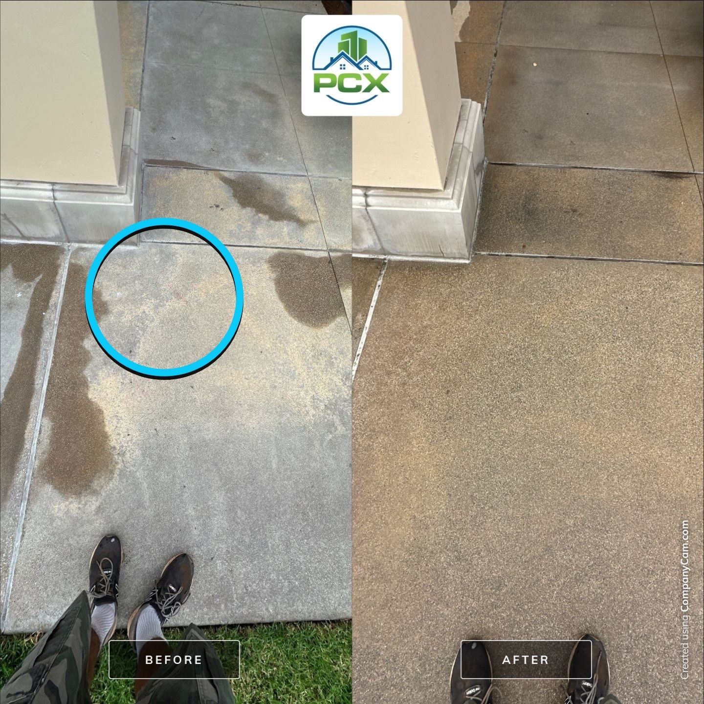 Keeping Common Area Clean - Lipstick Stains on Concrete Kissed Goodbye by Property Cleaning Experts