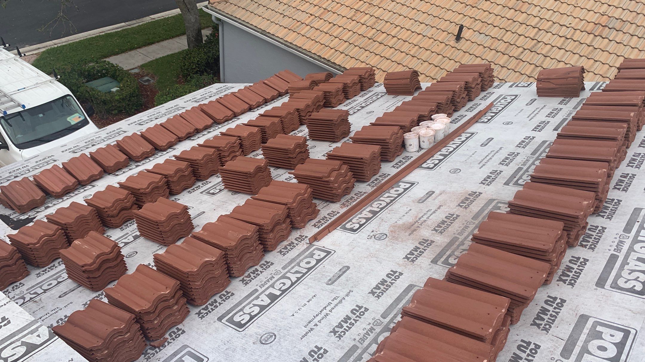 Residential Roofing Installation using Eagle Roofing Tile by BLUES BROTHERS CONSTRUCTION CORP
