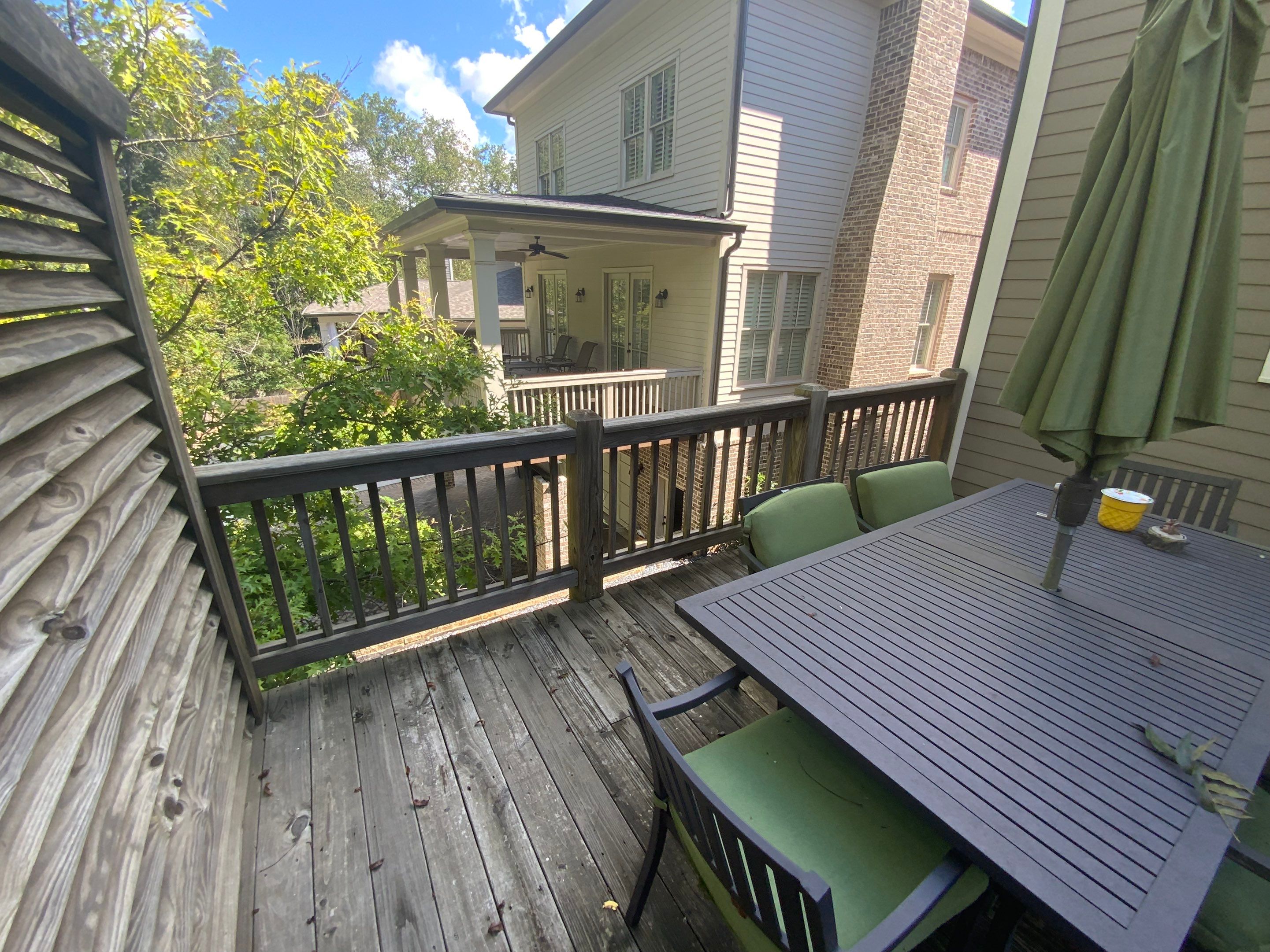Modern Black Metal Railing and Composite Deck Upgrade in Norcross by Swift Home Renovations