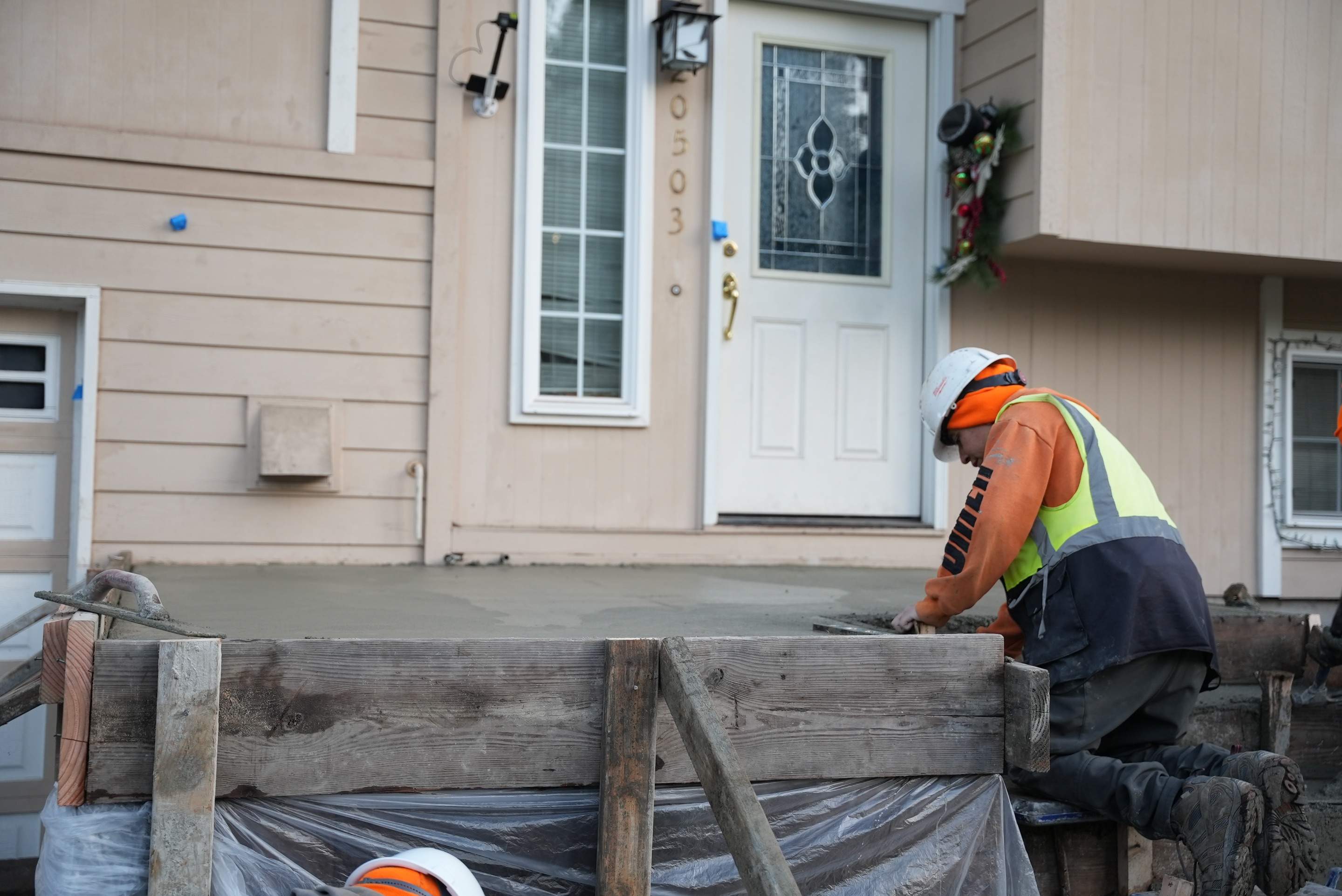 Concrete Front Stair Repair | Bothell  by Jireh Asphalt & Concrete Inc 