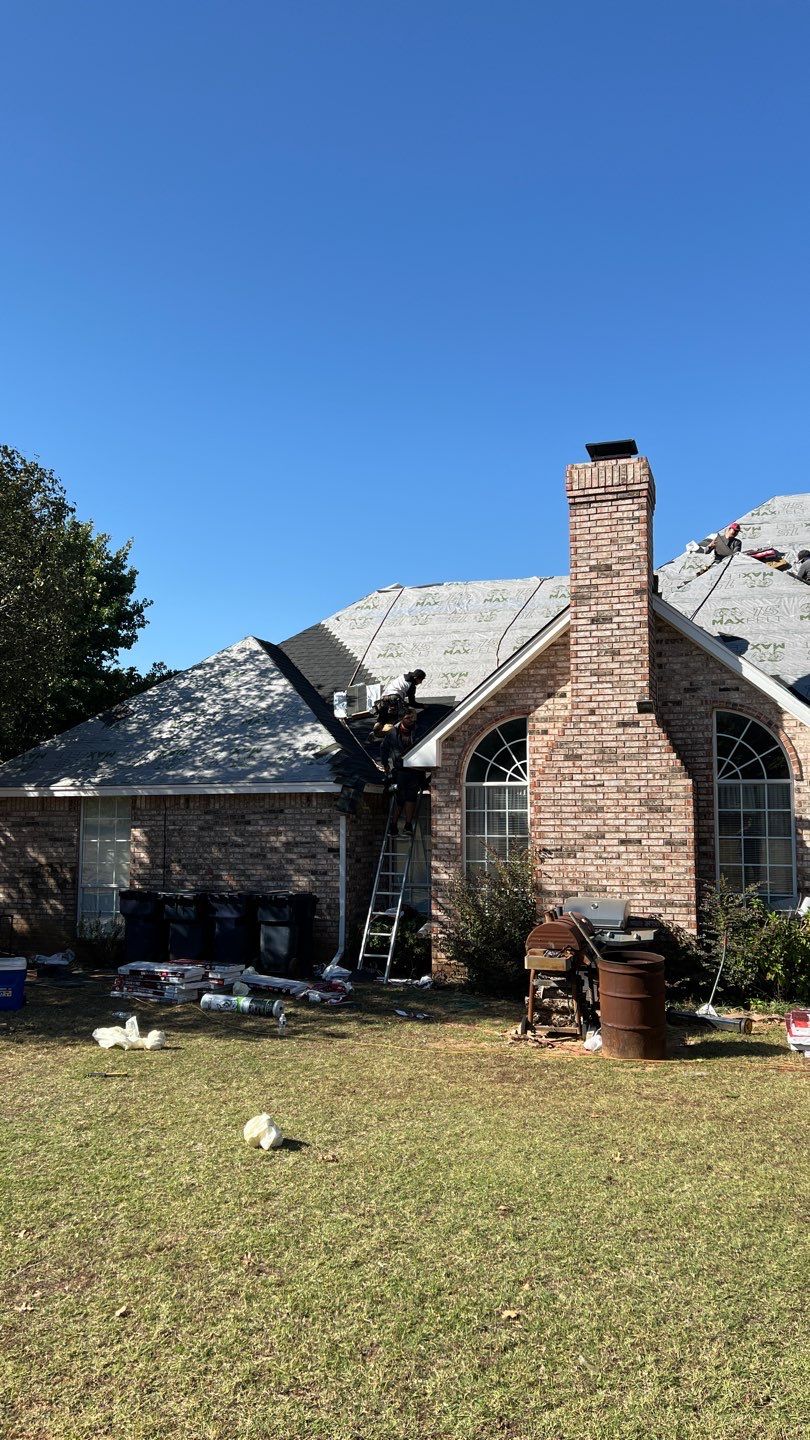 Residential Roofing Installation using GAF Natural Shadow  by A & H Roofing and Contracting