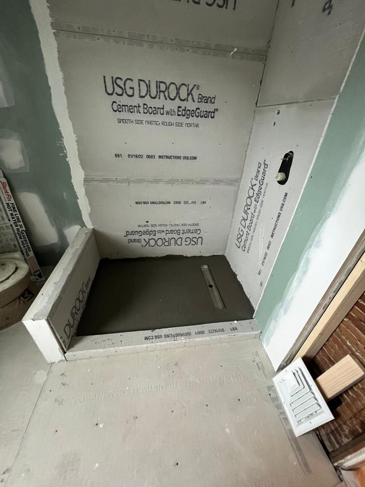 Bathroom Remodel using Tile by Home Concepts Construction