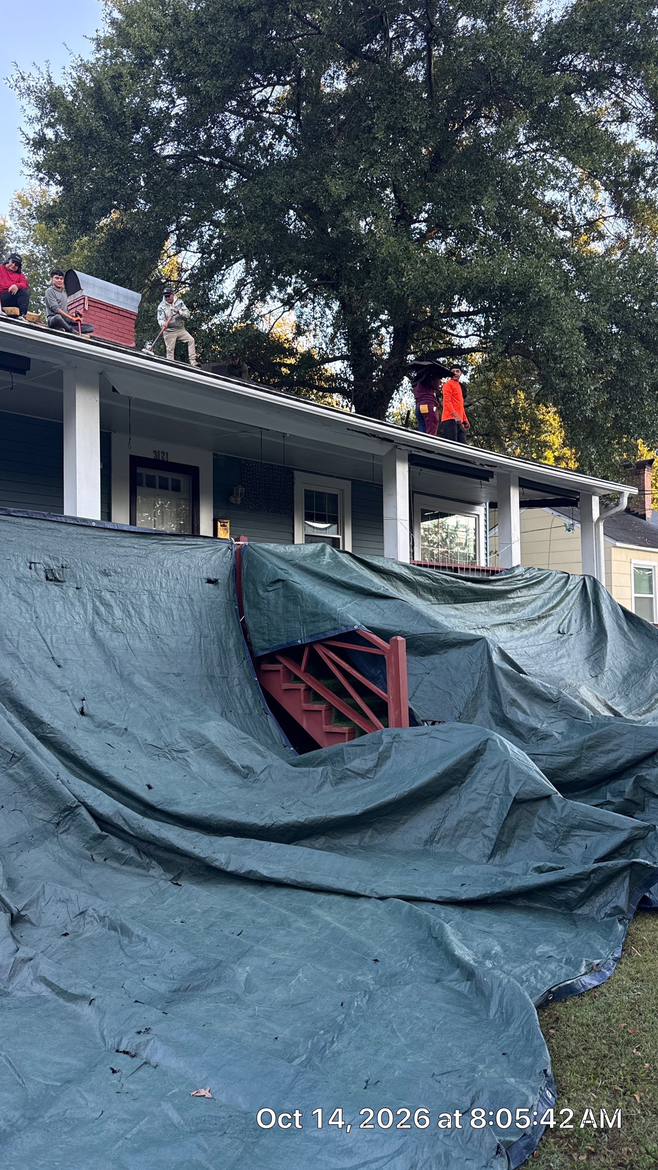 Roof replacement by hail and wind damage by Just Brilliant Restoration JBR