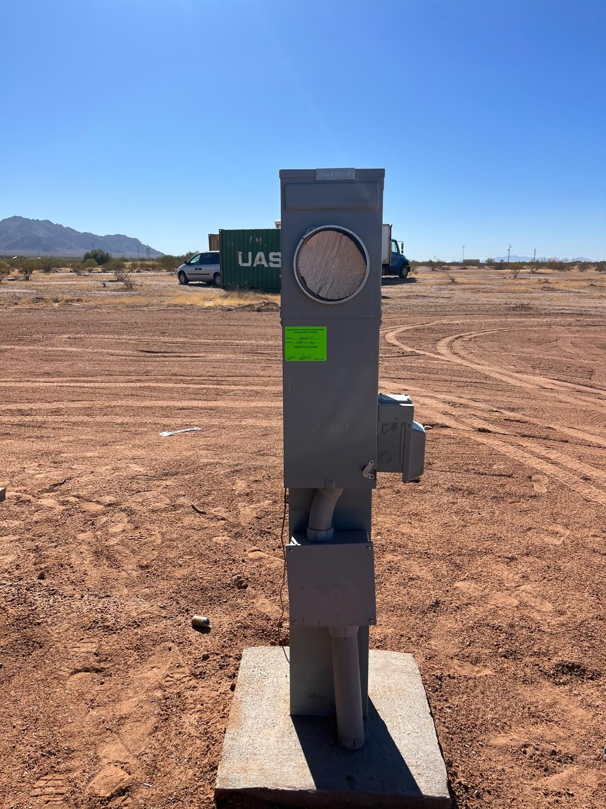 Project in Eloy by Mobile Home Installations