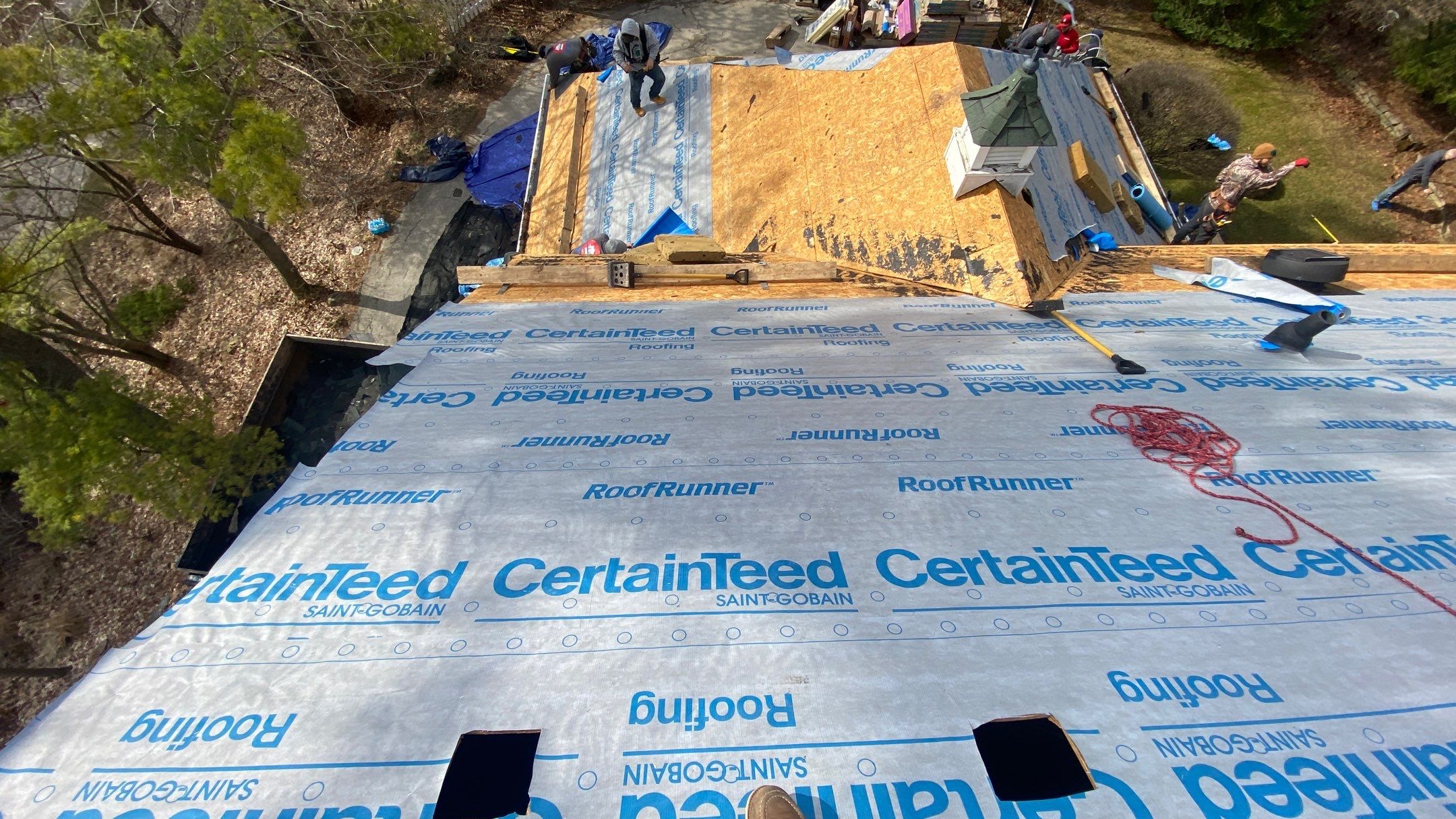 Roof Replacement using CertainTeed Landmark by 180 Contractors