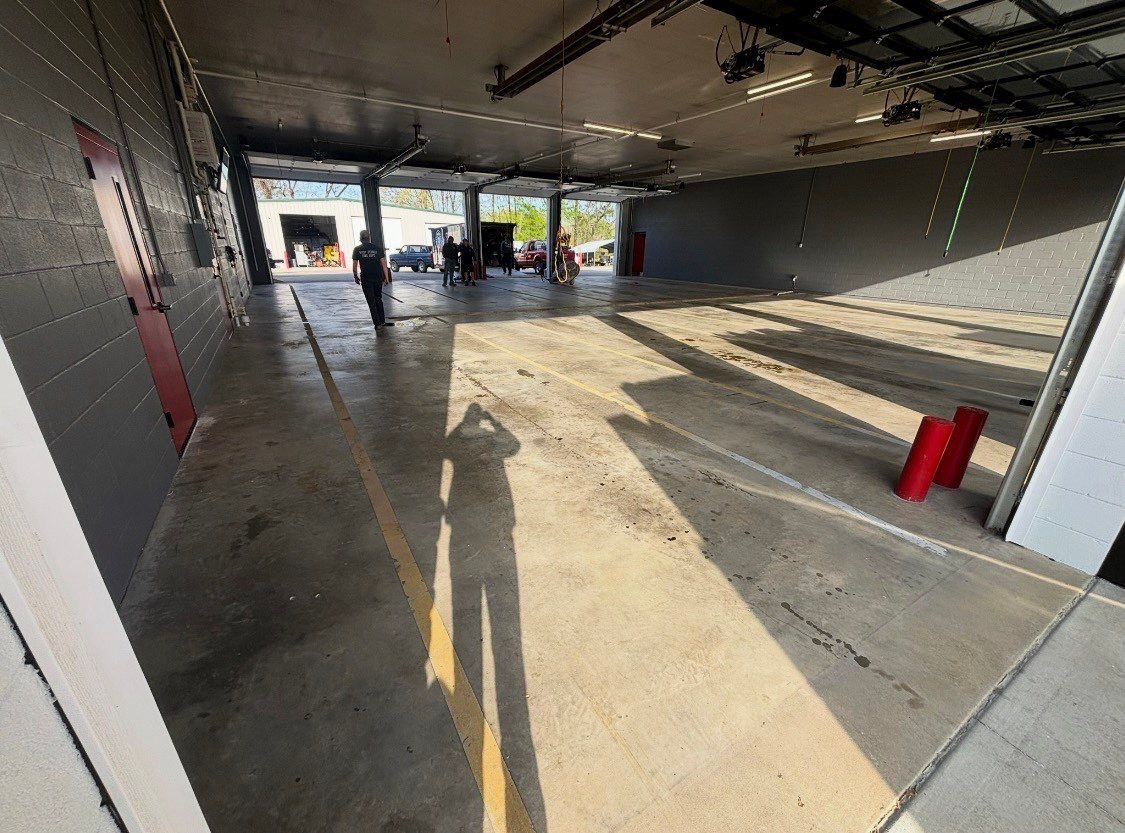 Endurance Emergency Bay Floor System for West Stanly FD by Endure Concrete Coatings