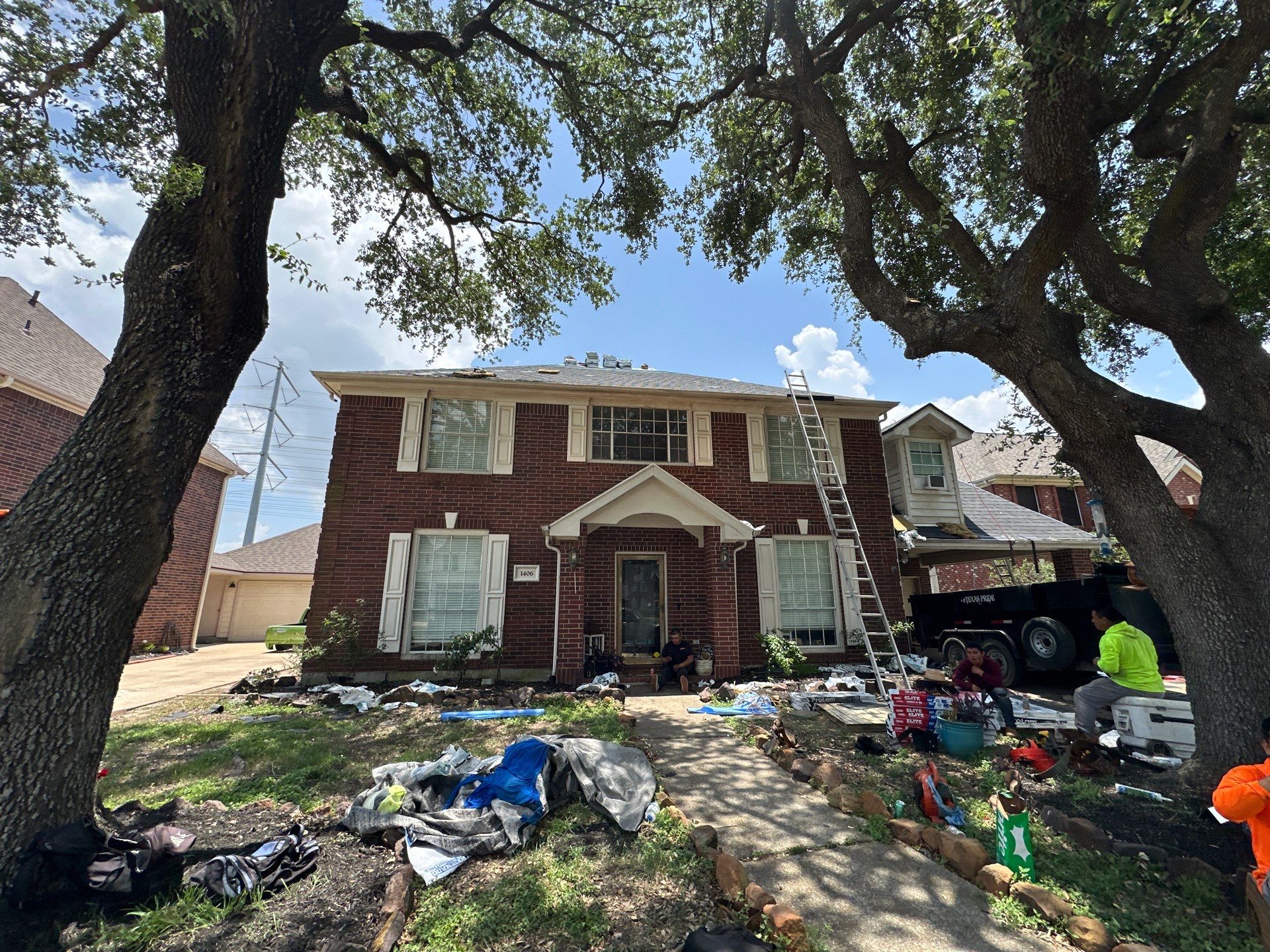Project in Deer Park by Motion Roofing