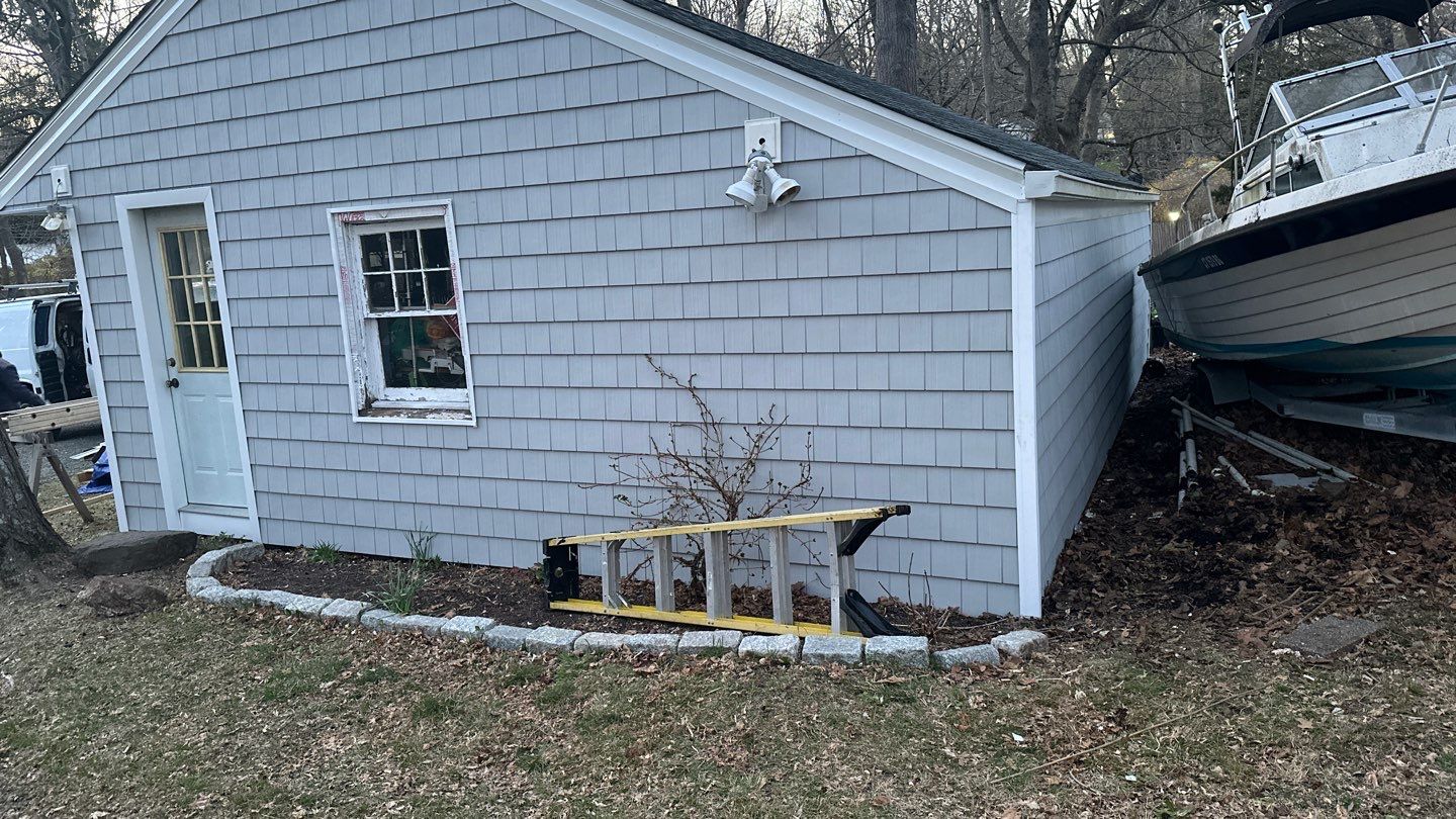 Siding Installation using Certainteed Cedar Impressions Sterling Gray by A Plus Exterior