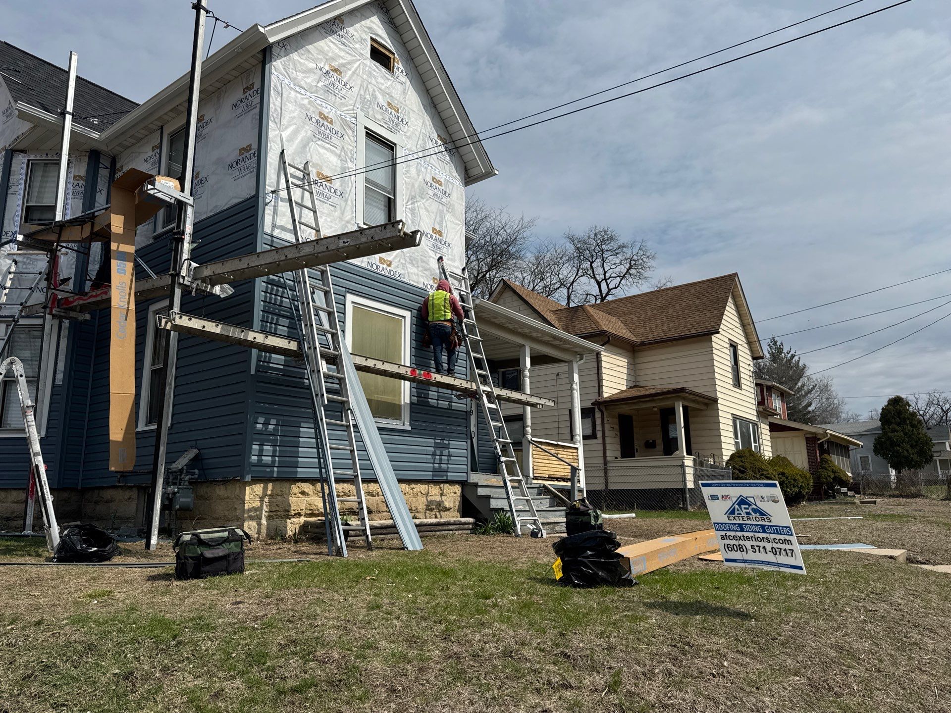 M.P.: Roof and siding by AFC Exteriors