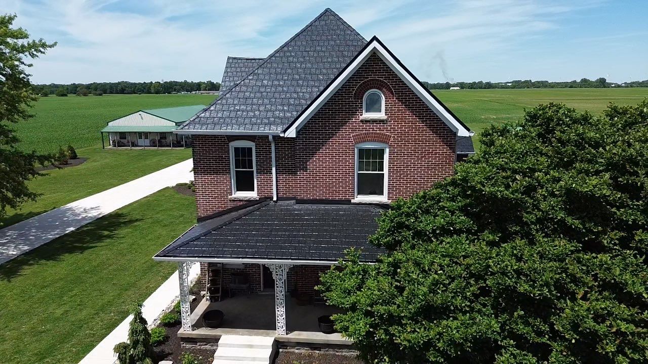 Historic Metal Slate Roof Restoration in Elwood, IN by 4Ever Metal Roofing