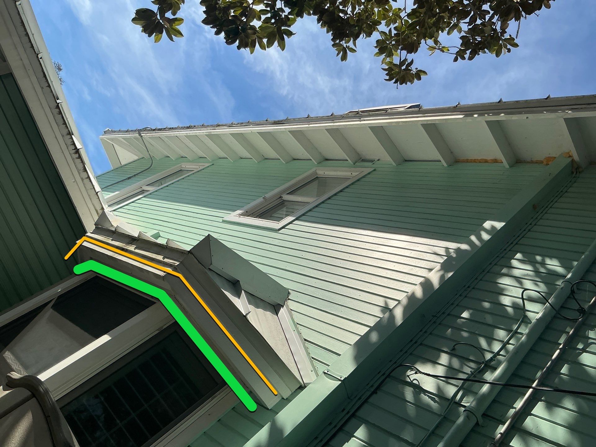 New White Soffit Project in Safety Harbor, FL by Gutter Professors