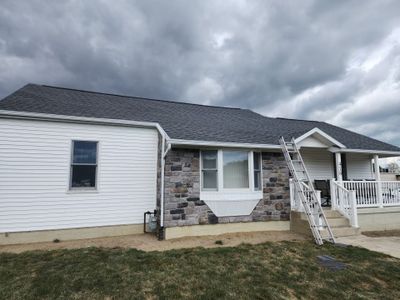 Residential Roofing Installation using GAF Timberline HDZ Pewter Gray