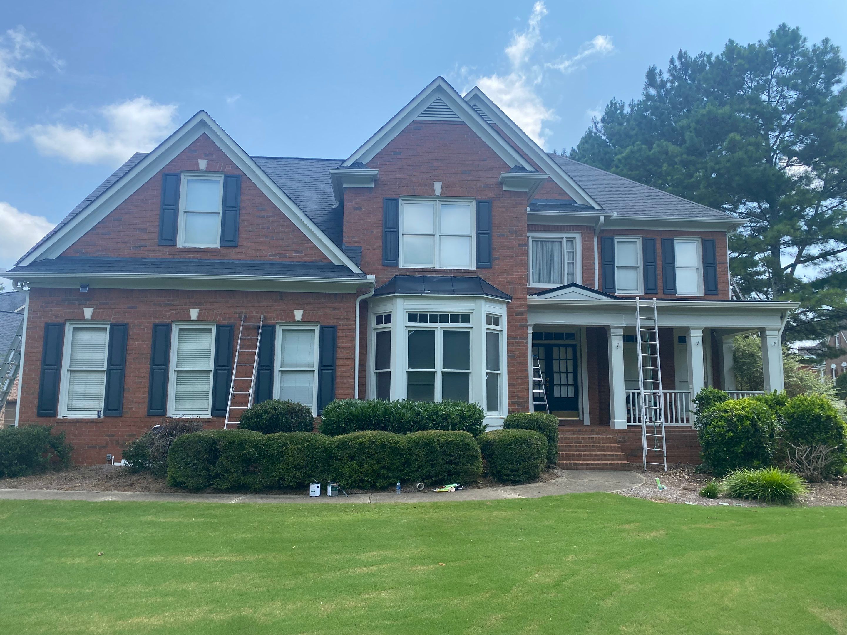 Exterior Painting and Trim Refresh for Two-Story Canton Residence by Swift Home Renovations
