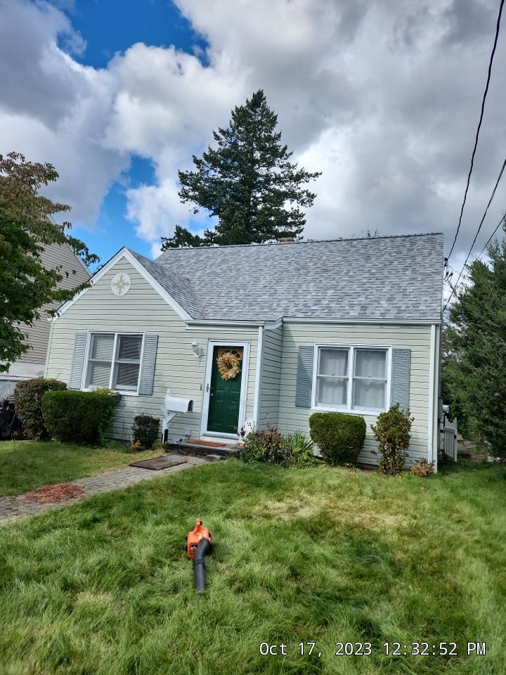 Residential Roofing Installation using Owens Corning TruDefinition Sierra Gray by A Plus Exterior