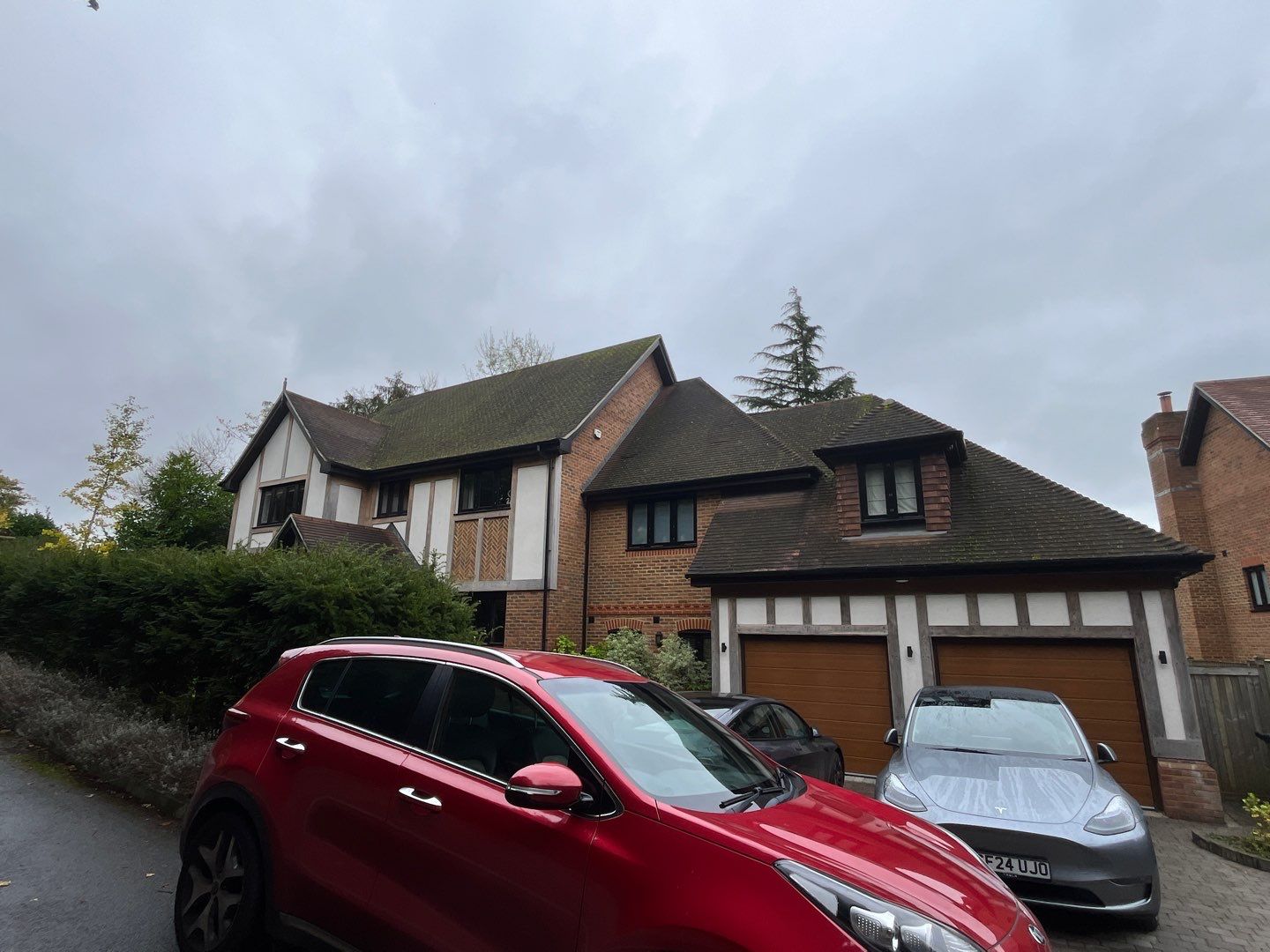 Roof Clean  - Moss Removal - Gutter Clean using Honda 15lpm Low Pressure Washing Machine by Ges Exterior Cleaning ltd