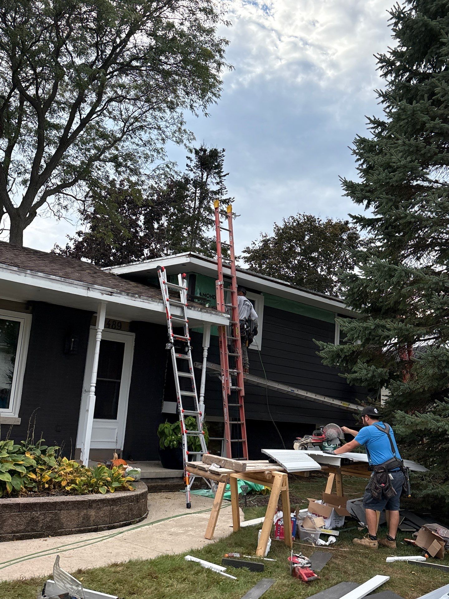 Full Exterior Siding and Gutter Replacement in Green Bay by Wisconsin Exteriors