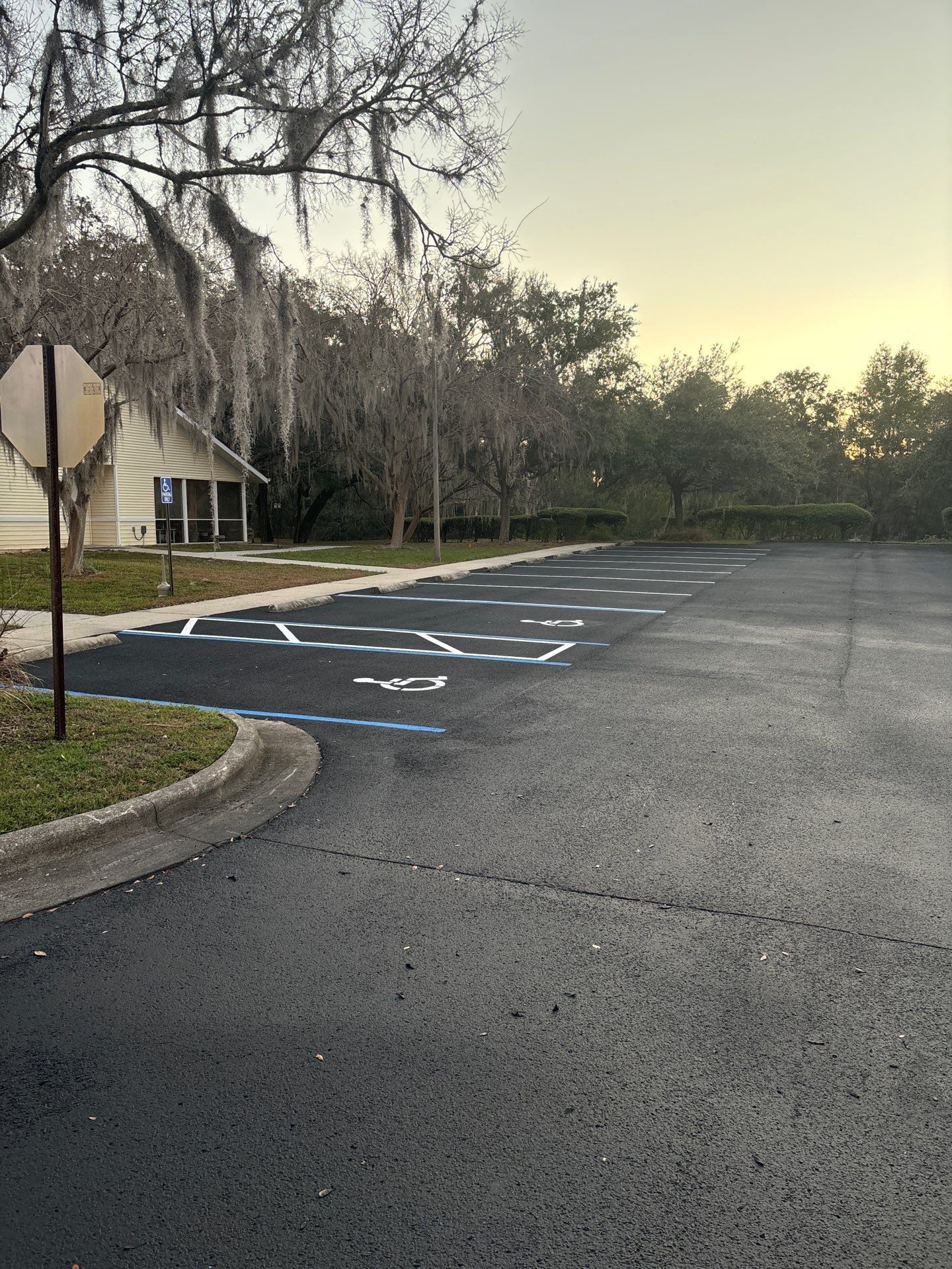 Sealcoating & Line Striping at Compass Rose Senior Living Facility  by Everline Coatings & Services - Southwest FL