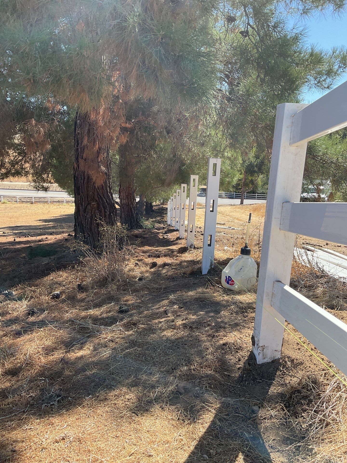 Fence Installation using Vinyl  by Fence Guys Inc. 