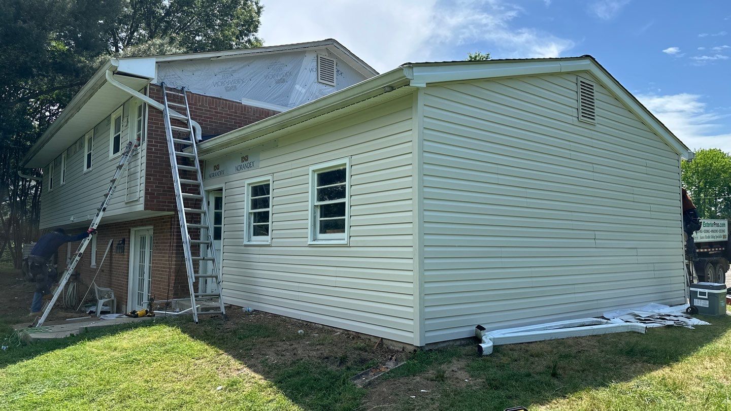 Siding Installation using Vinyl - CertainTeed Main Street by ExteriorPros