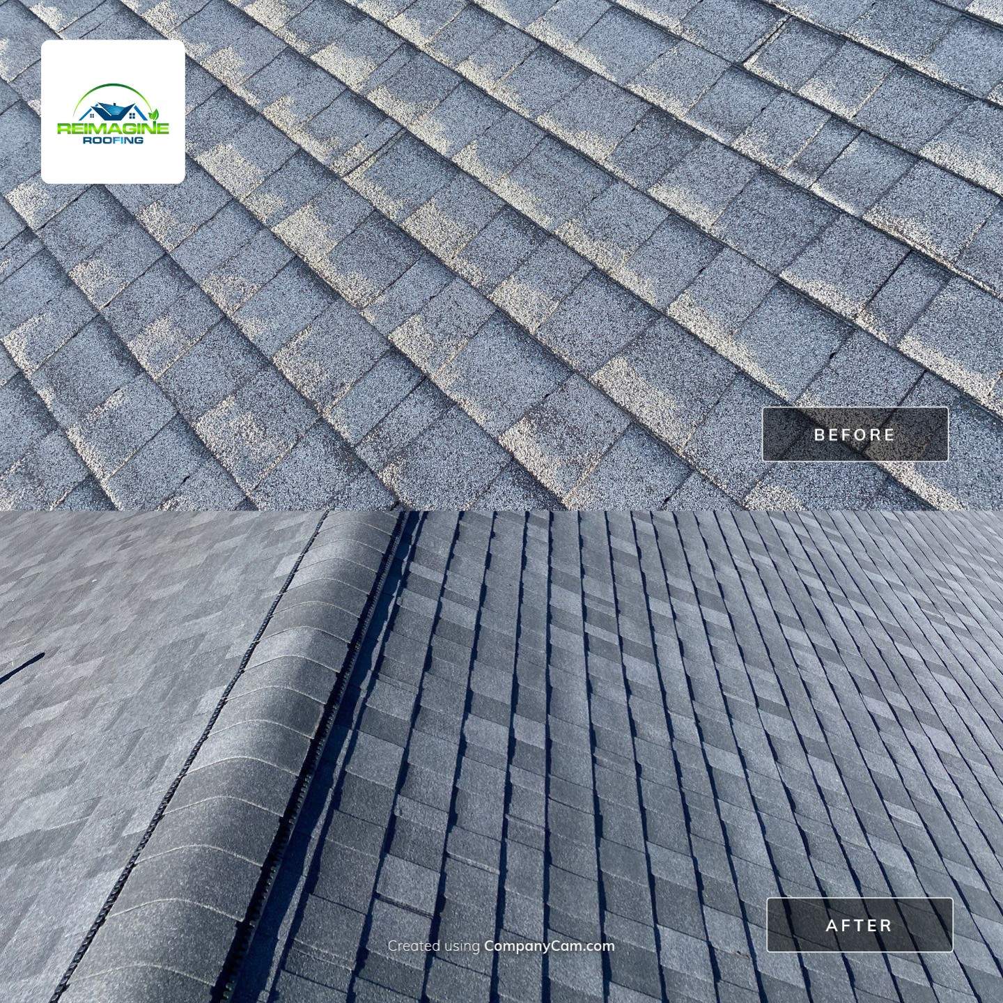 Onyx Black Shingles by Reimagine Roofing