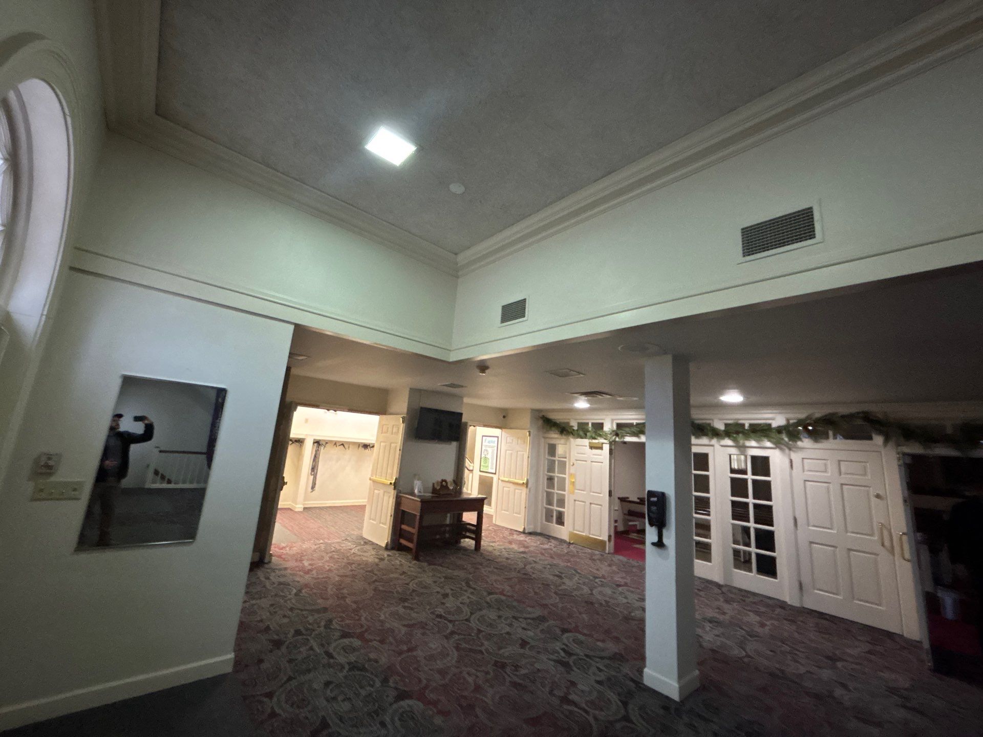 Interior Church Painting and Sanctuary Refresh in Sioux Falls by Select Painting, Coatings & Garage Cabinets