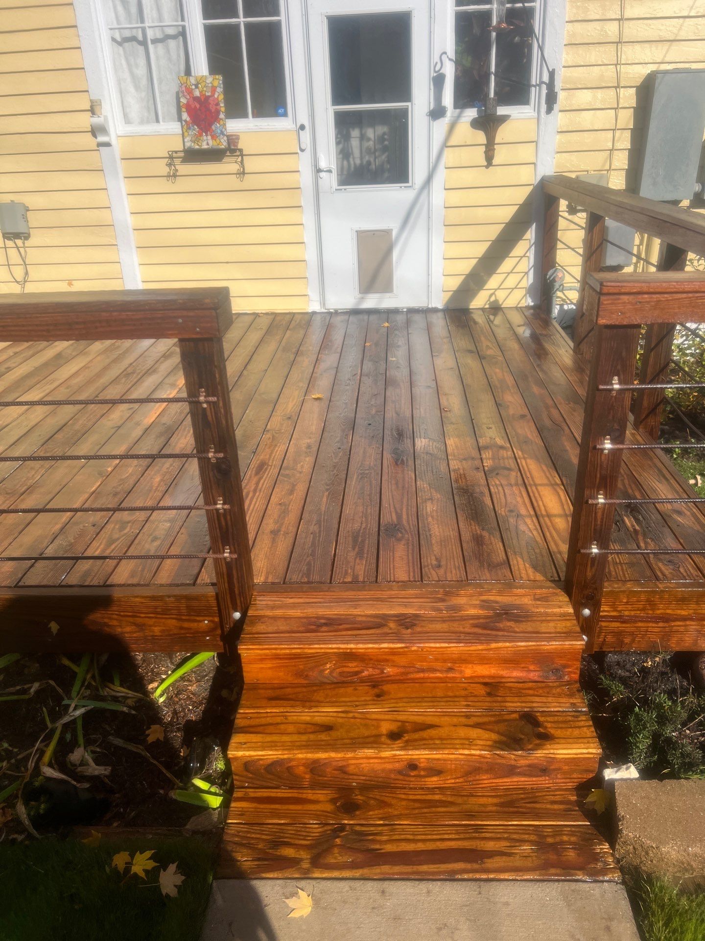 Weathered Deck using Wood Sealant by DuraSeal