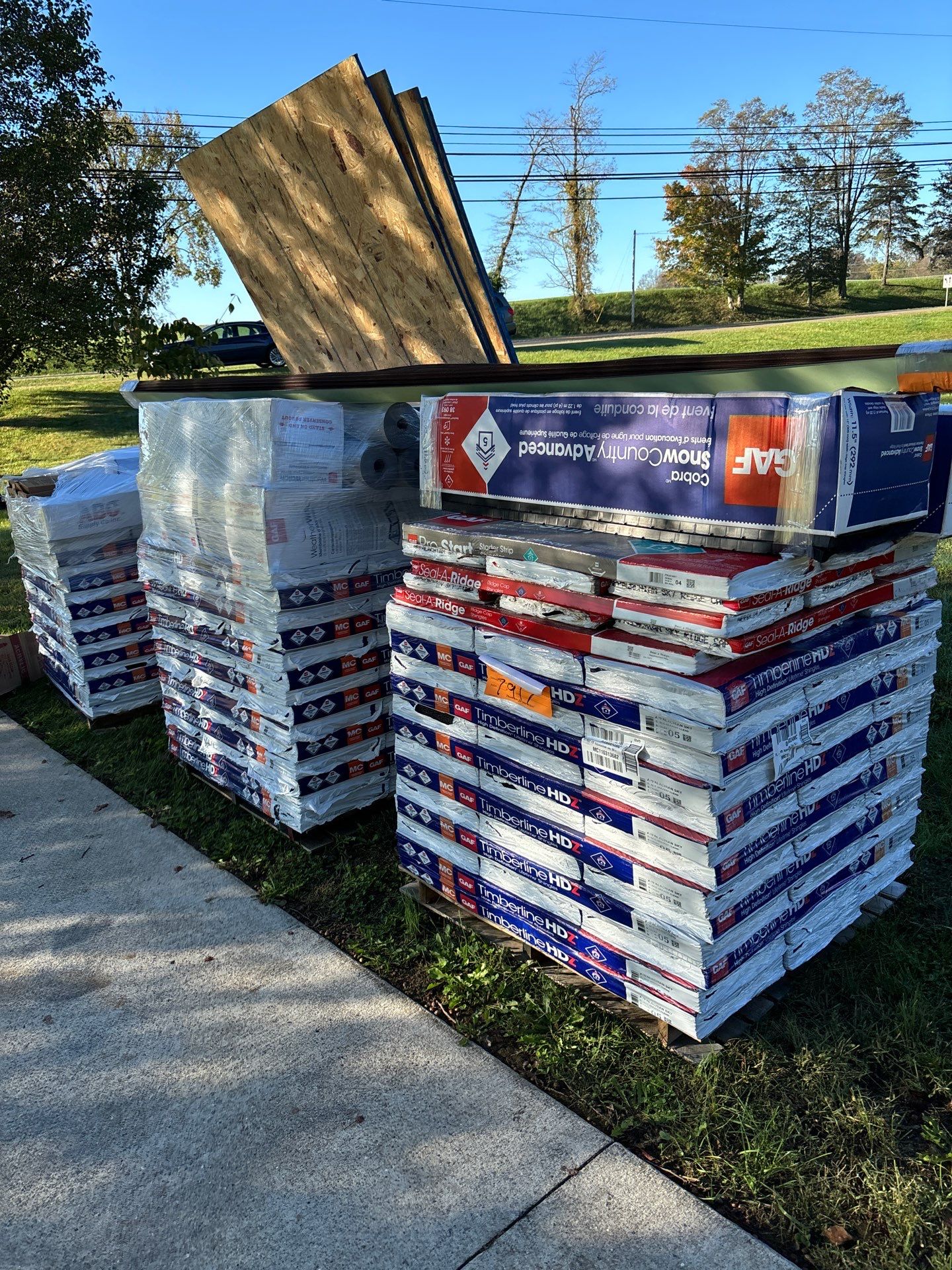 Residential Roofing Installation using Timberline HDZ Shingles - Appalachian Sky by RoofX 
