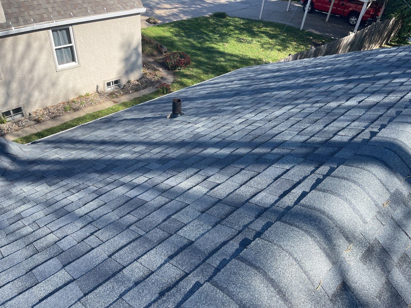 Residential Roofing Installation using Owens Corning Duration Estate Grey by Lightning Exteriors