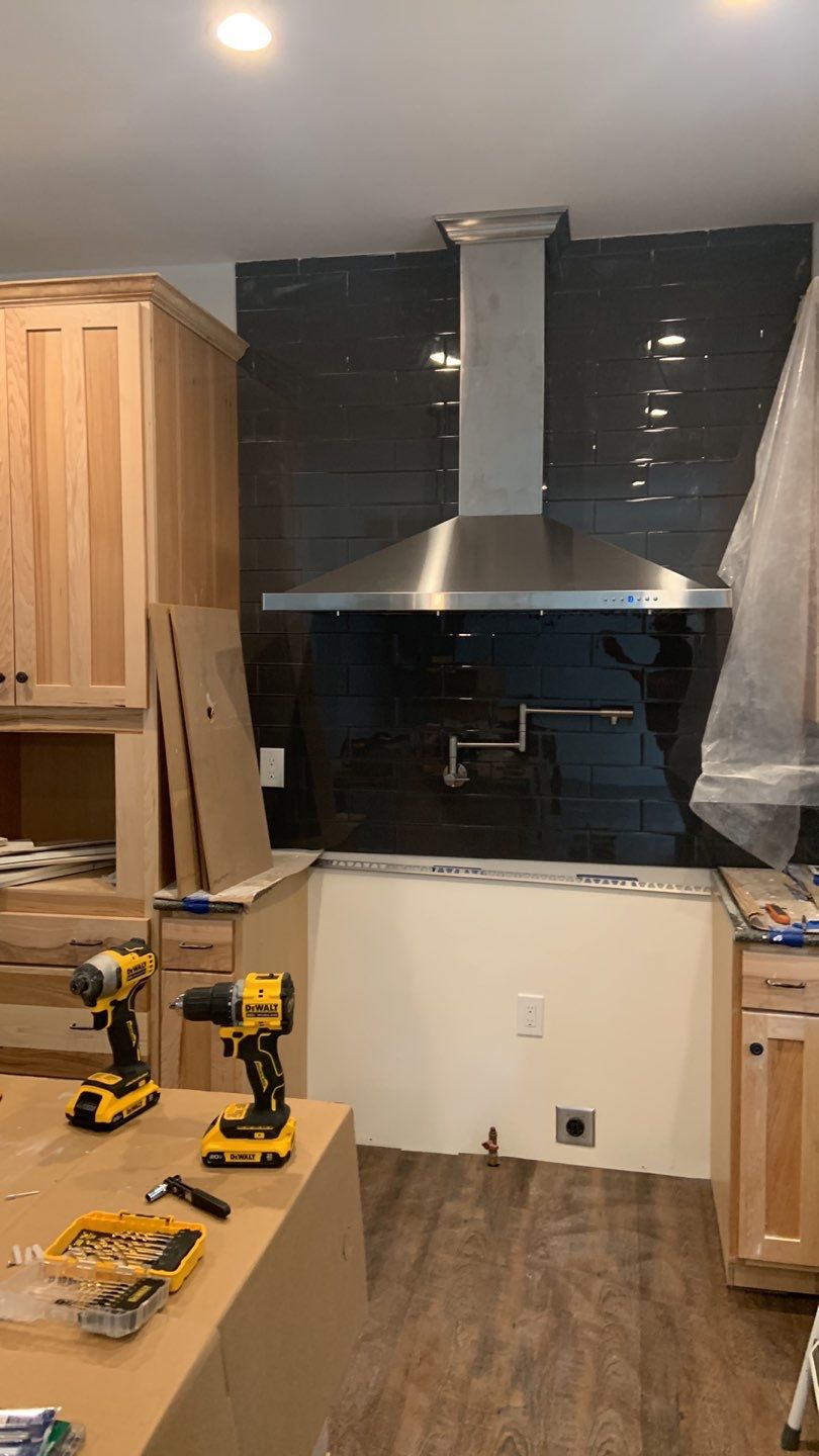 Range Hood Installation using ZLINE by A1 NERDY HOMES LLC