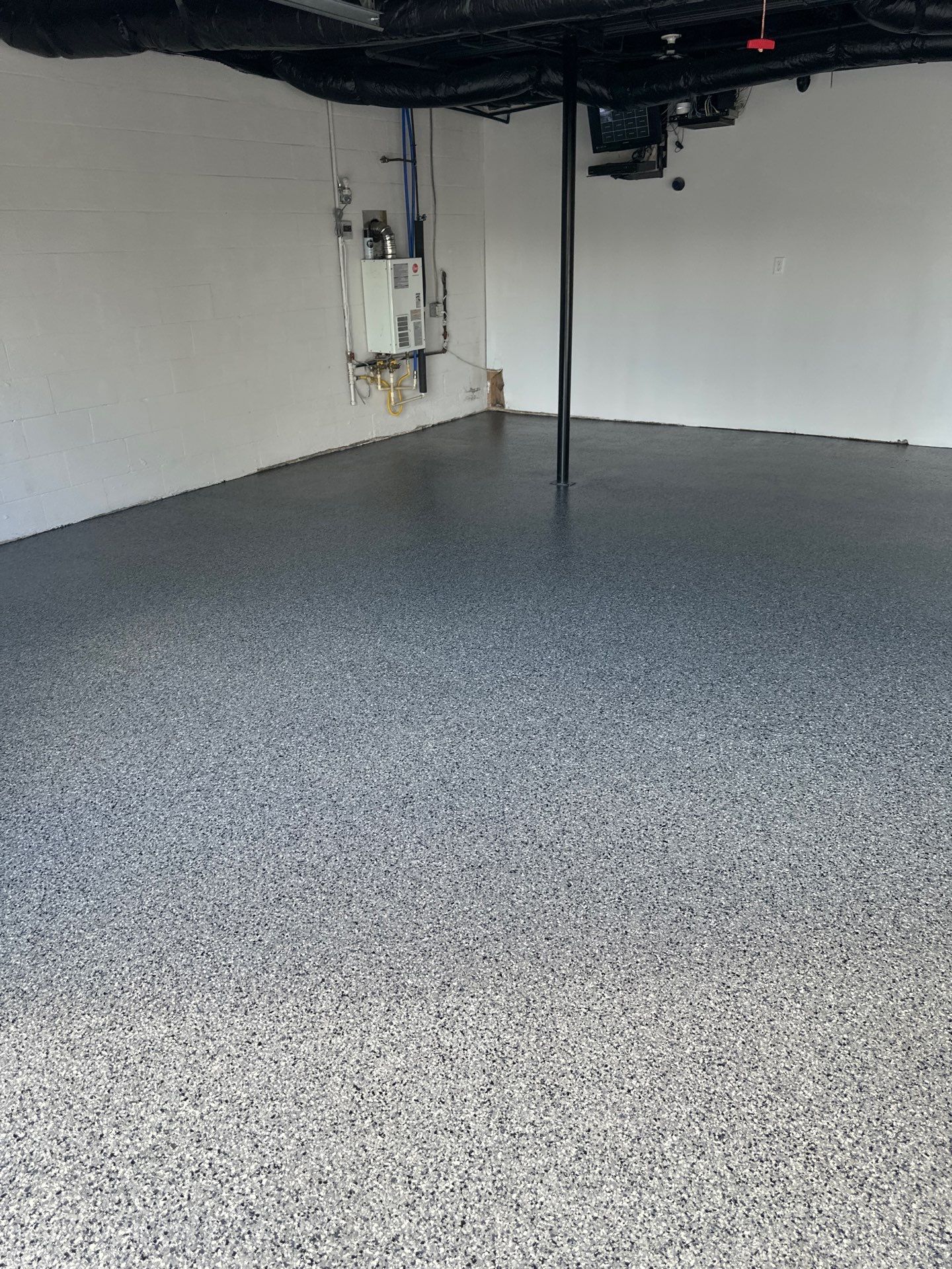 Garage Floor Coating using Nightfall by My Garage Floor Guys