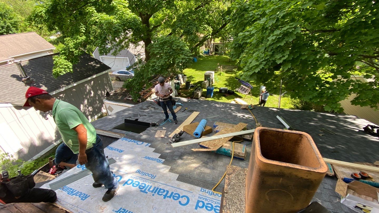 Roof Replacement using CertainTeed Landmark by 180 Contractors