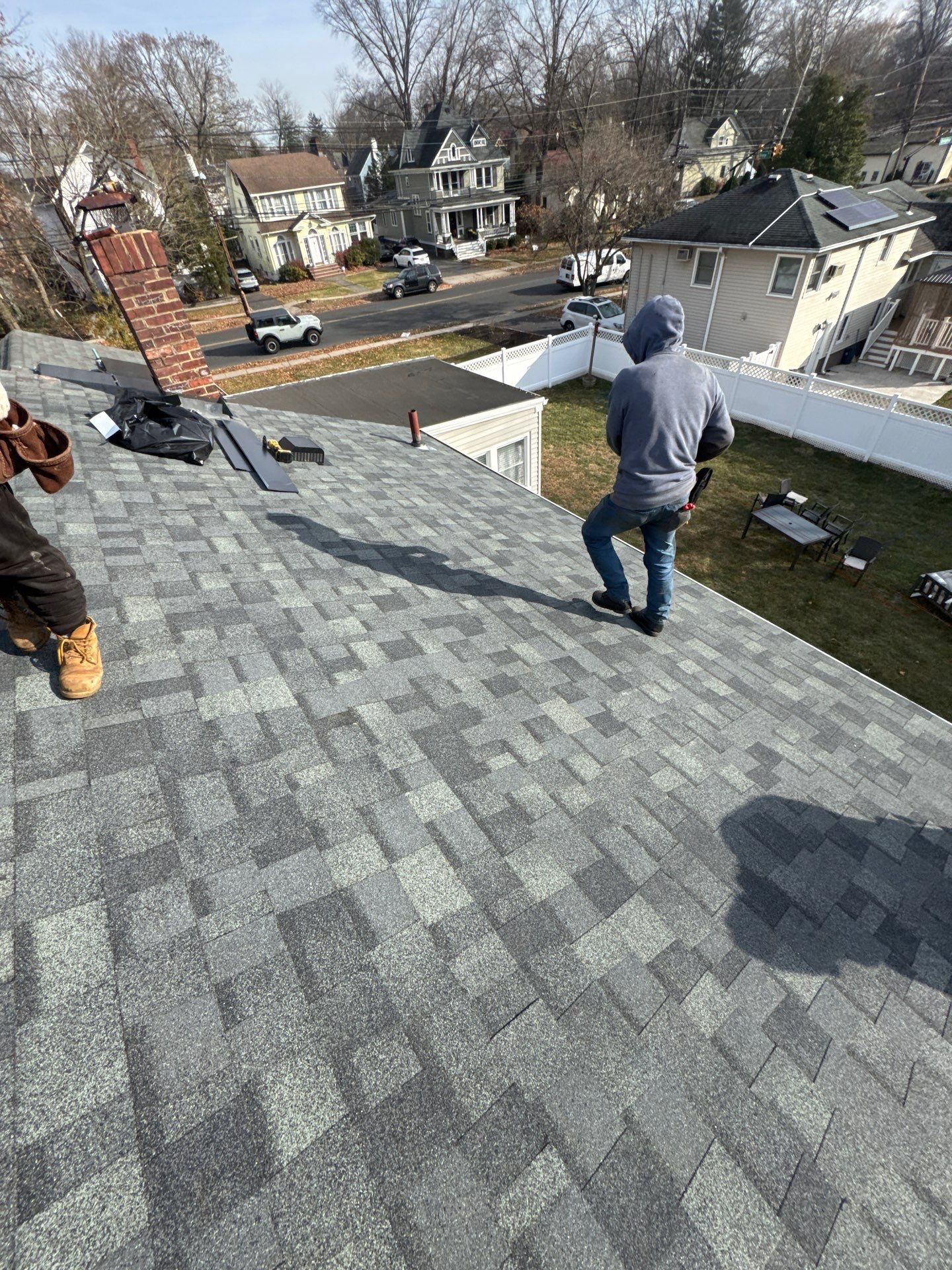 Estate Gray Shingles by Reimagine Roofing